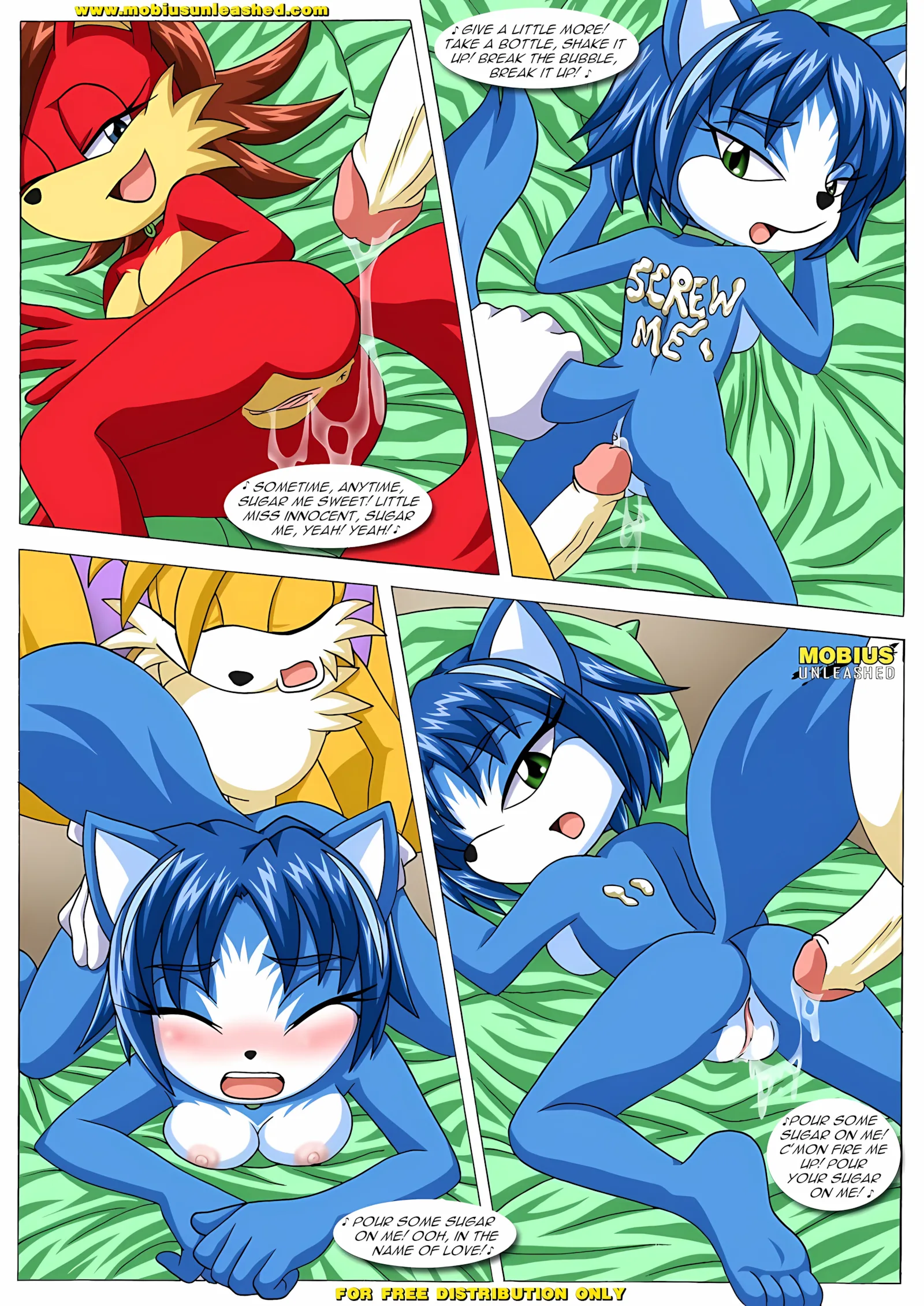 FoXXXes (Star Fox , Sonic the Hedgehog) [Palcomix], 1 . FoXXXes - Chapter 1 (Star Fox , Sonic the Hedgehog) [Palcomix], page 37 of 40