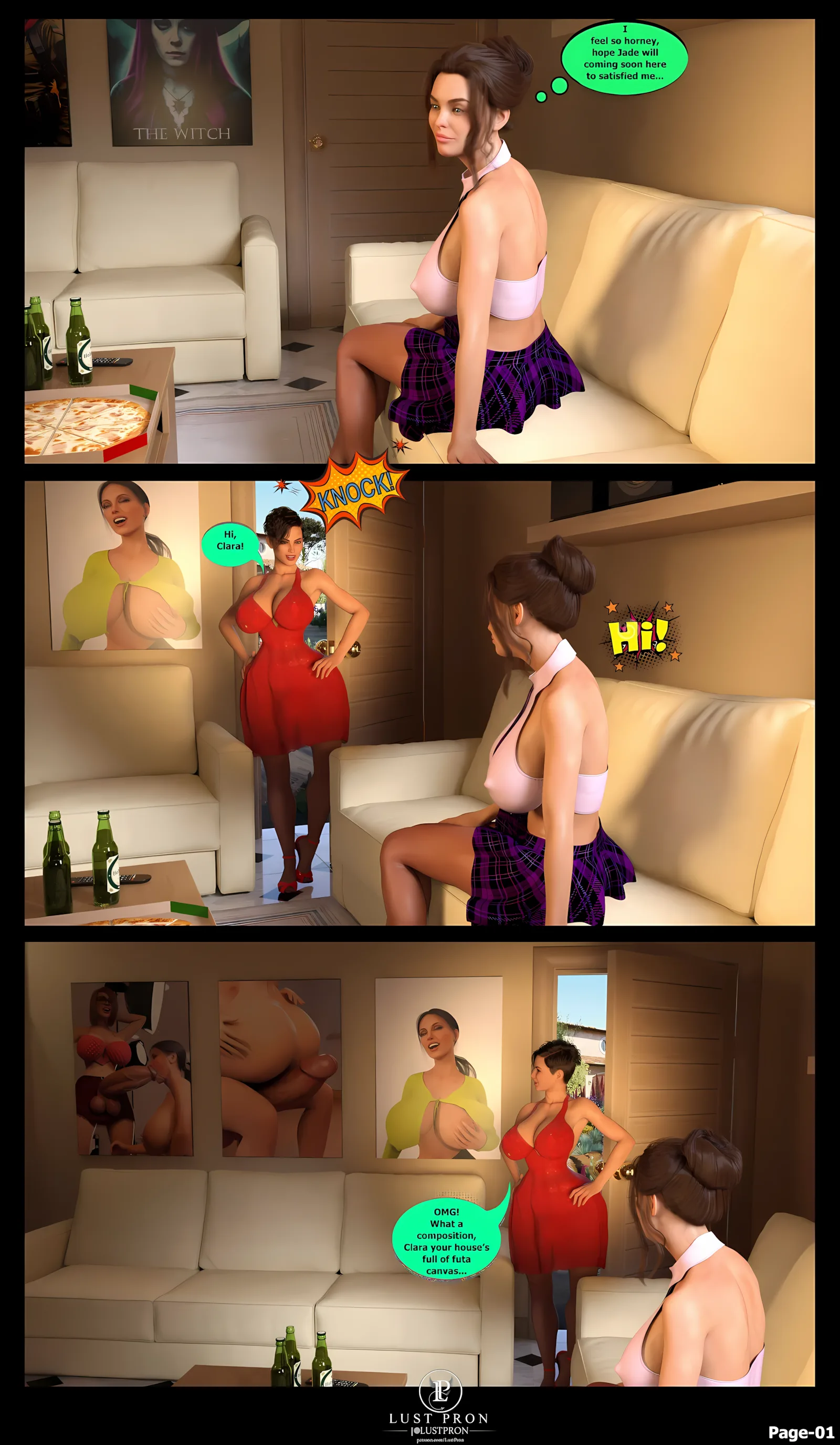 Futa Love [Lustpron], Futa Love 2, page 2 of 21