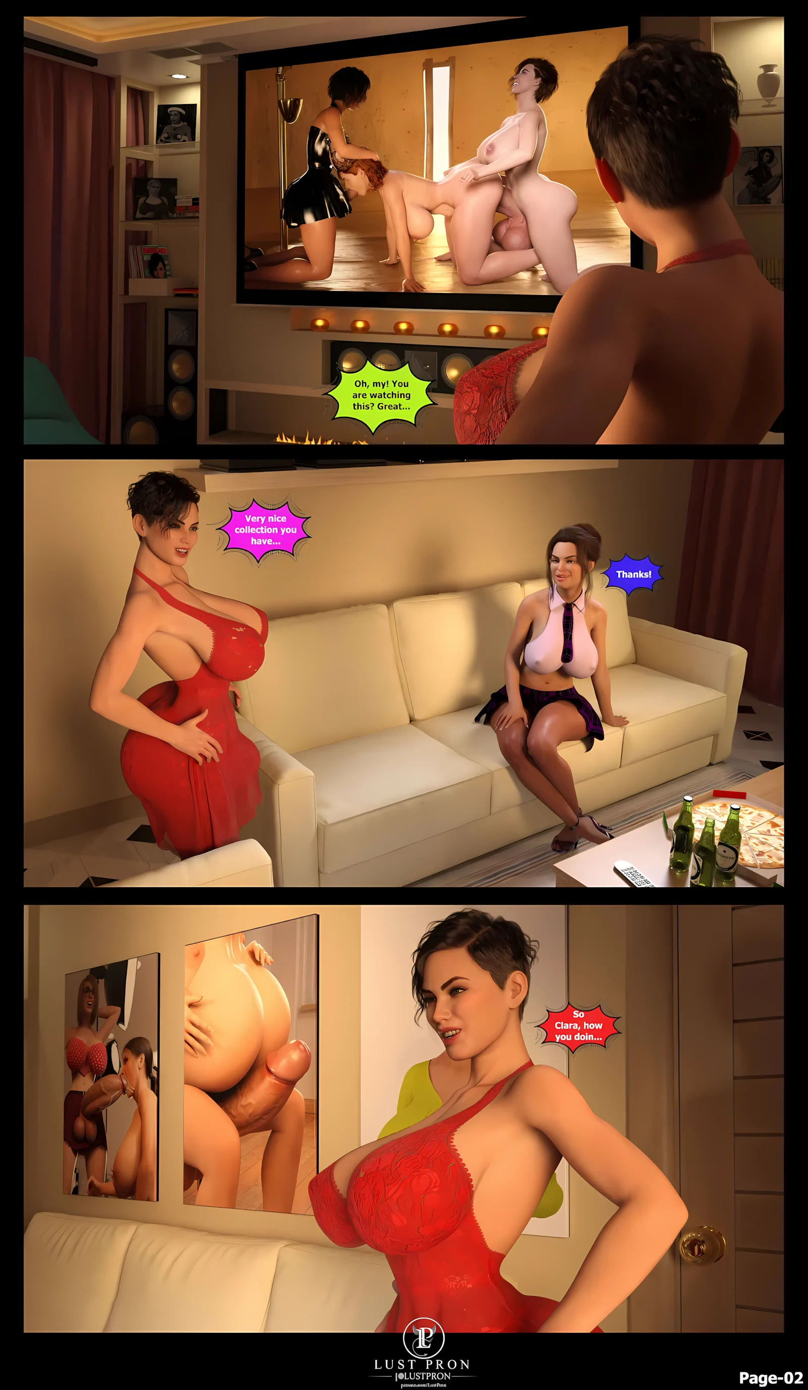 Futa Love [Lustpron], Futa Love 2, page 3 of 21