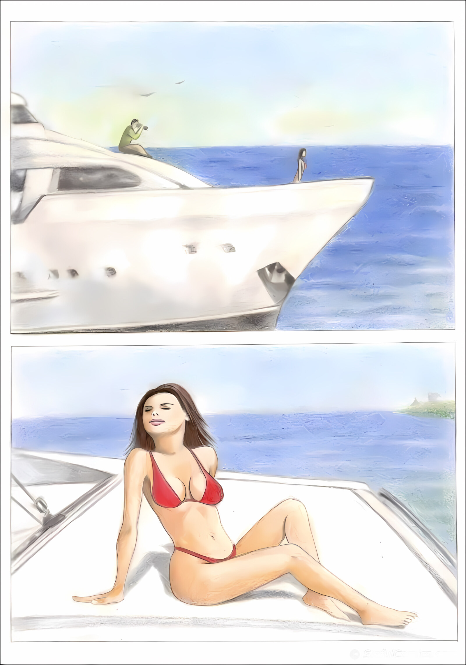 Adriana Lima [Sinful Comics], Adriana Lima, page 5 of 26
