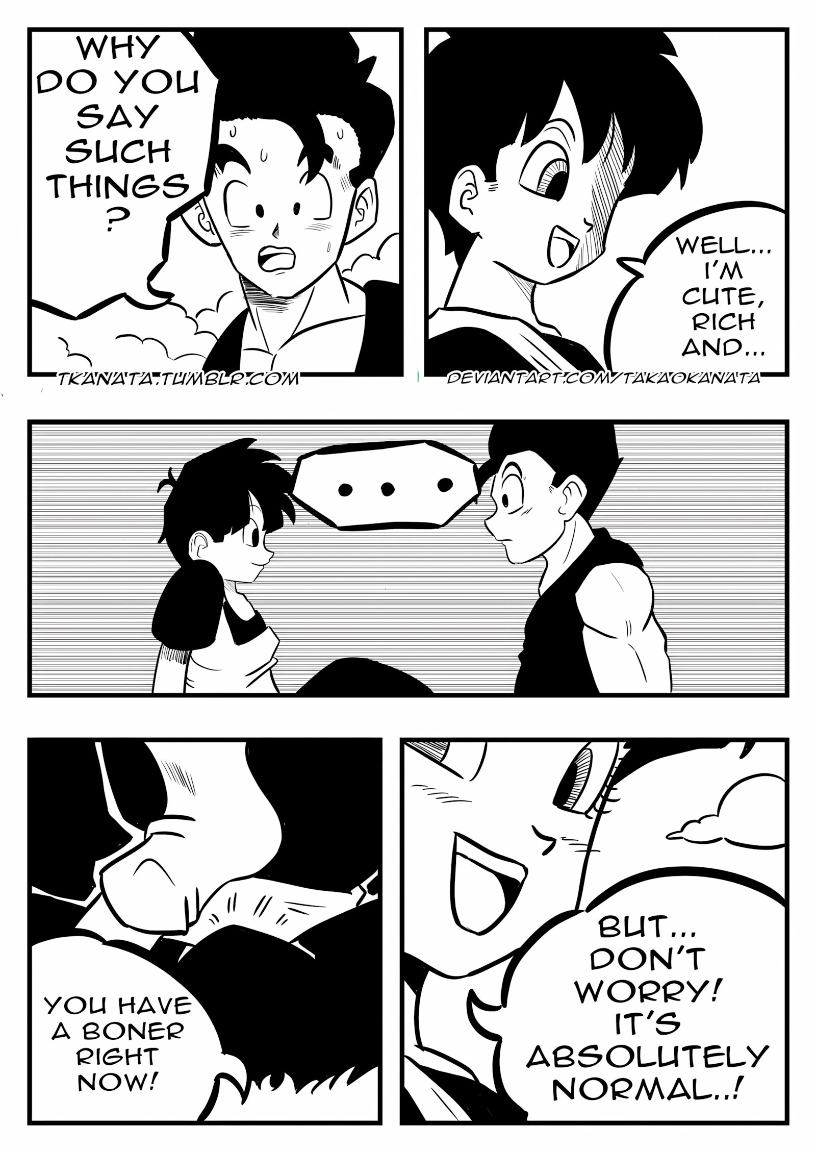 Gohan & Videl in: “Boots, Socks or Feet?” [Takao Kanata], Gohan & Videl in: "Boots, Socks or Feet?", page 6 of 18