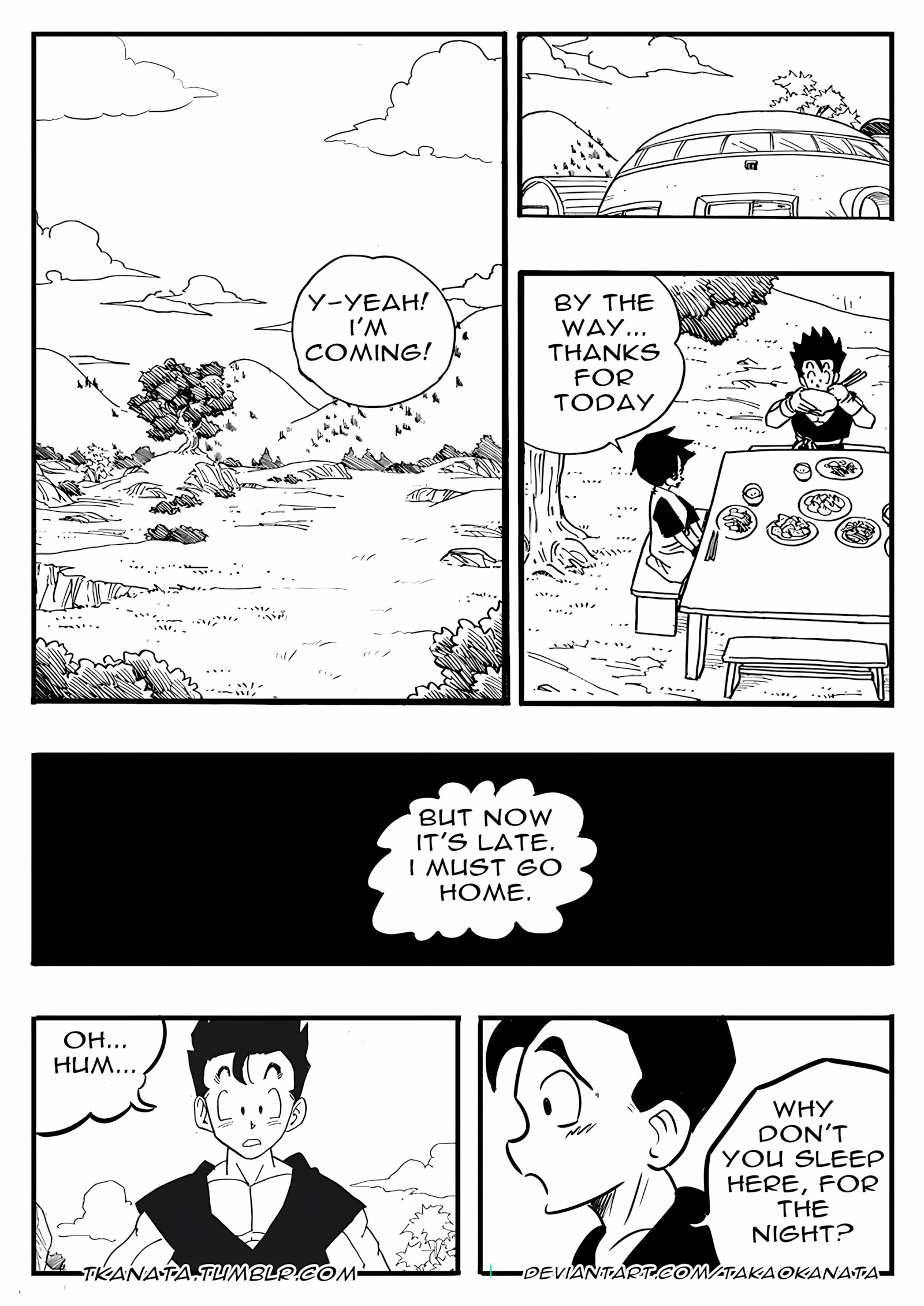Gohan & Videl in: “Boots, Socks or Feet?” [Takao Kanata], Gohan & Videl in: "Boots, Socks or Feet?", page 10 of 18