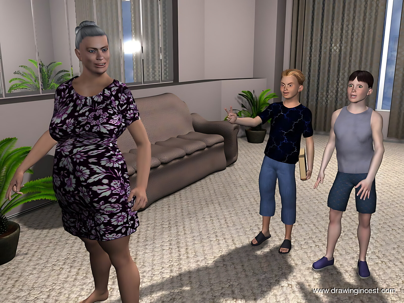 Grandma, why do you have so big tits [Drawingincest], Grandma, why do you have so big tits, page 11 of 60