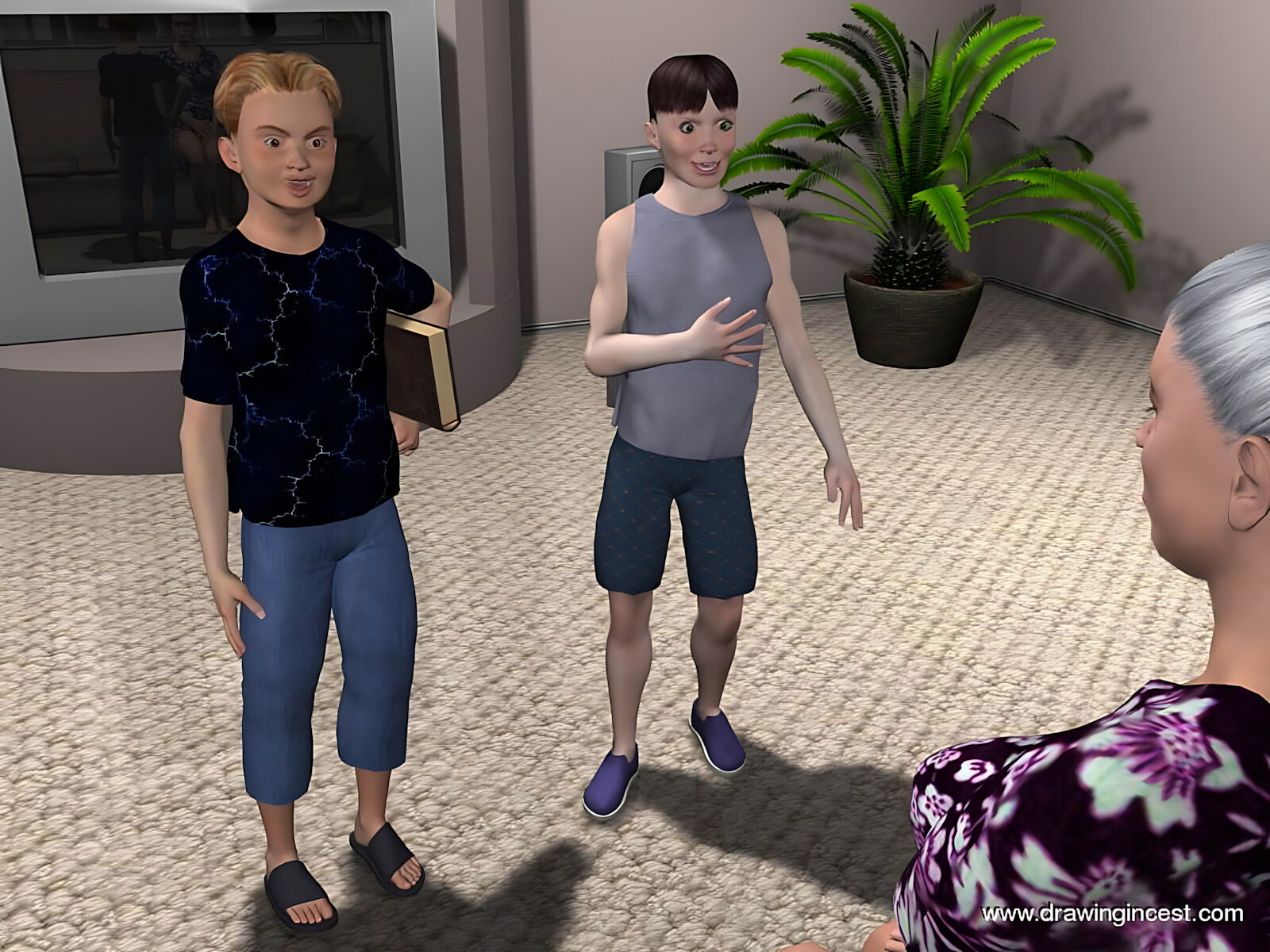 Grandma, why do you have so big tits [Drawingincest], Grandma, why do you have so big tits, page 22 of 60
