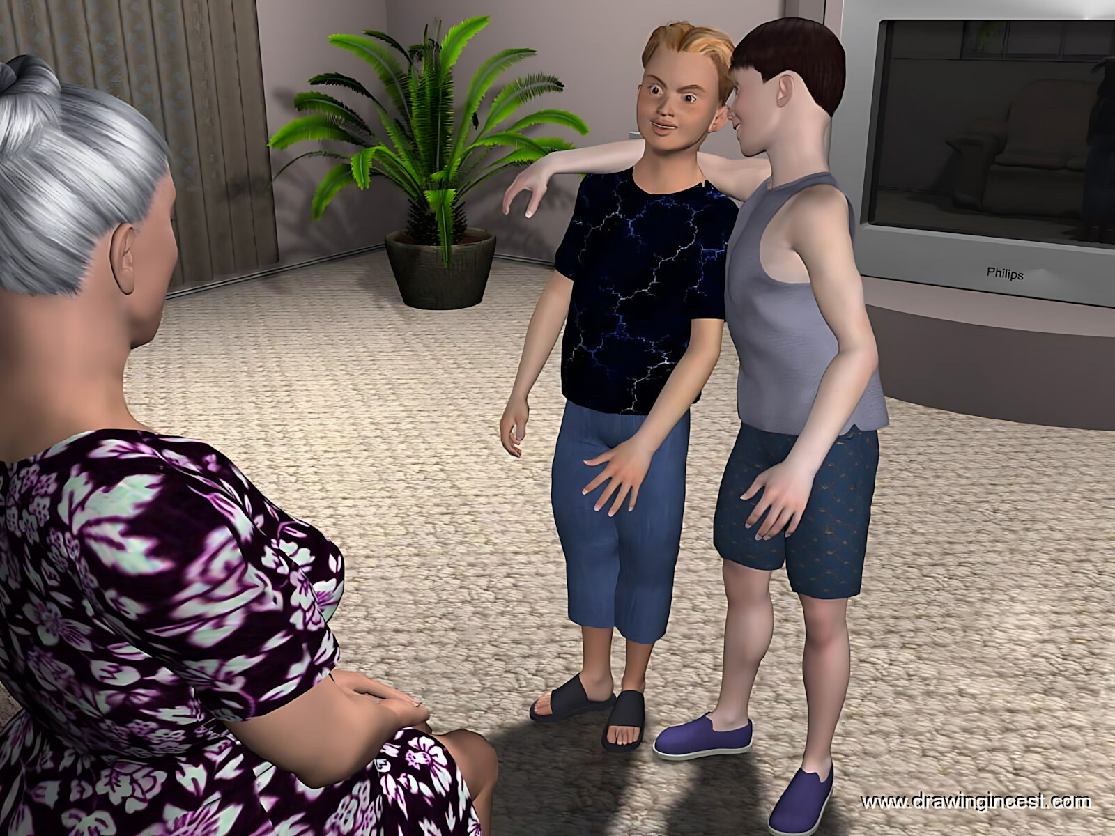 Grandma, why do you have so big tits [Drawingincest], Grandma, why do you have so big tits, page 27 of 60