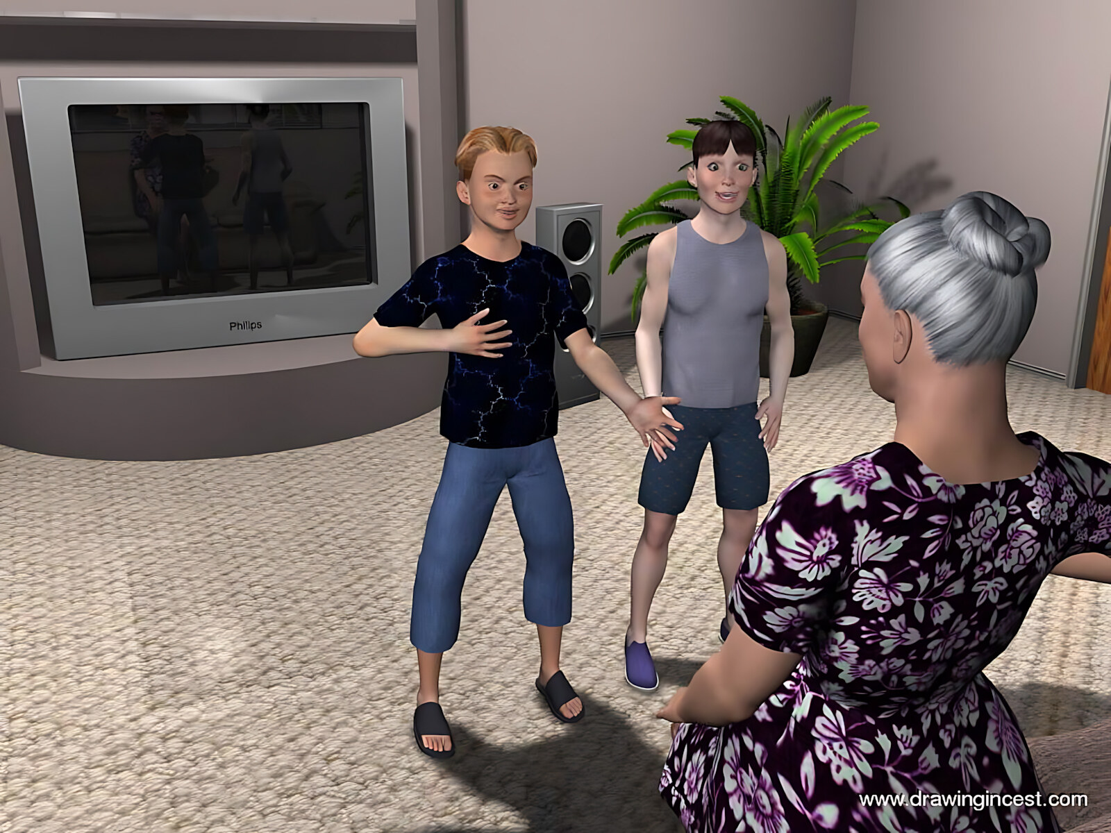 Grandma, why do you have so big tits [Drawingincest], Grandma, why do you have so big tits, page 28 of 60