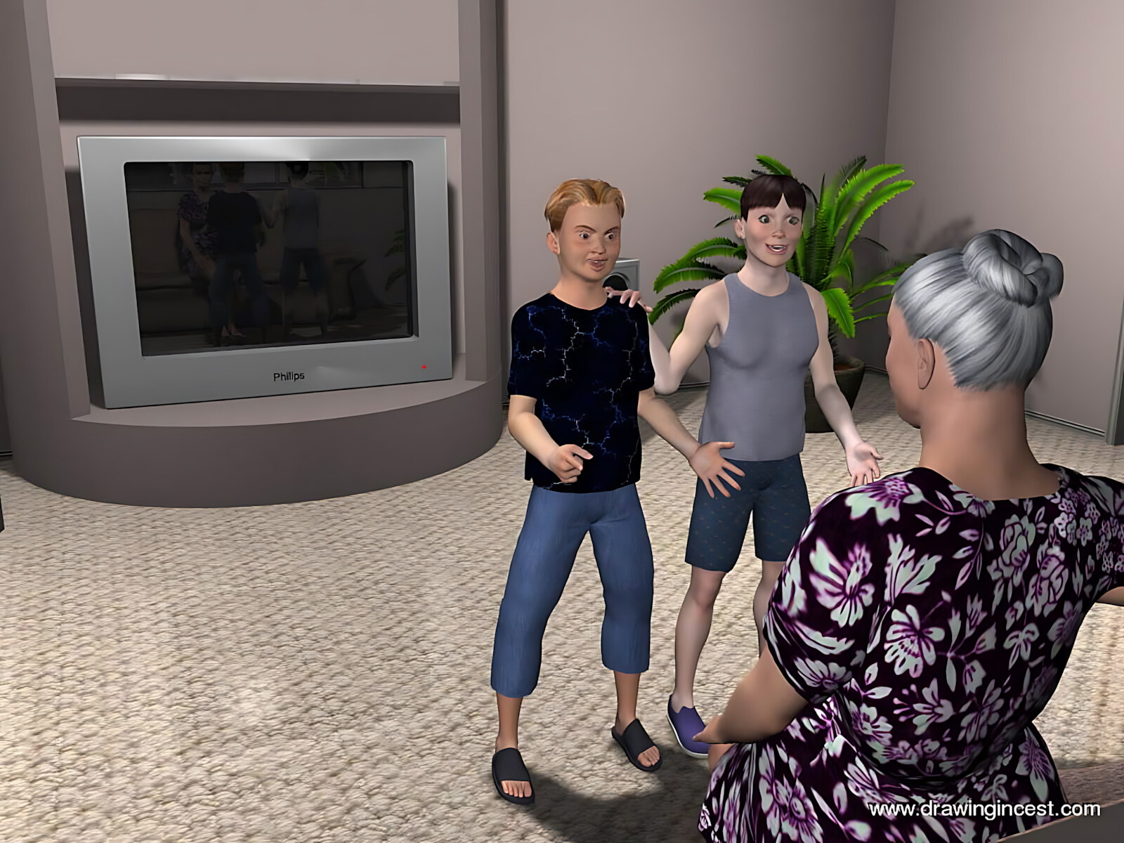 Grandma, why do you have so big tits [Drawingincest], Grandma, why do you have so big tits, page 30 of 60