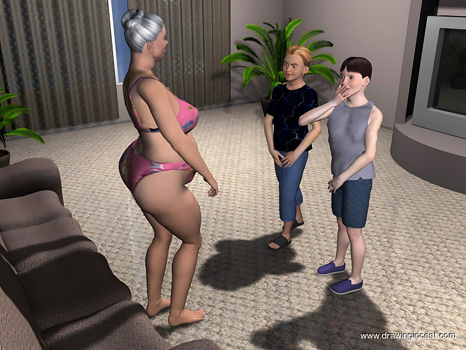 Grandma, why do you have so big tits [Drawingincest], Grandma, why do you have so big tits, page 37 of 60