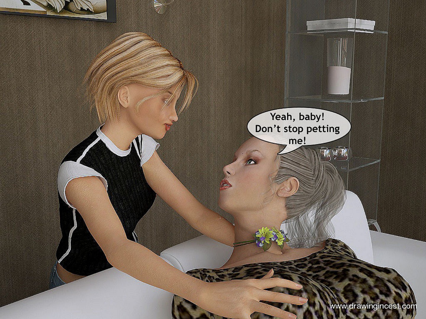 Grandma’s lesson of fucking [Drawingincest], Grandma's lesson of fucking, page 6 of 30