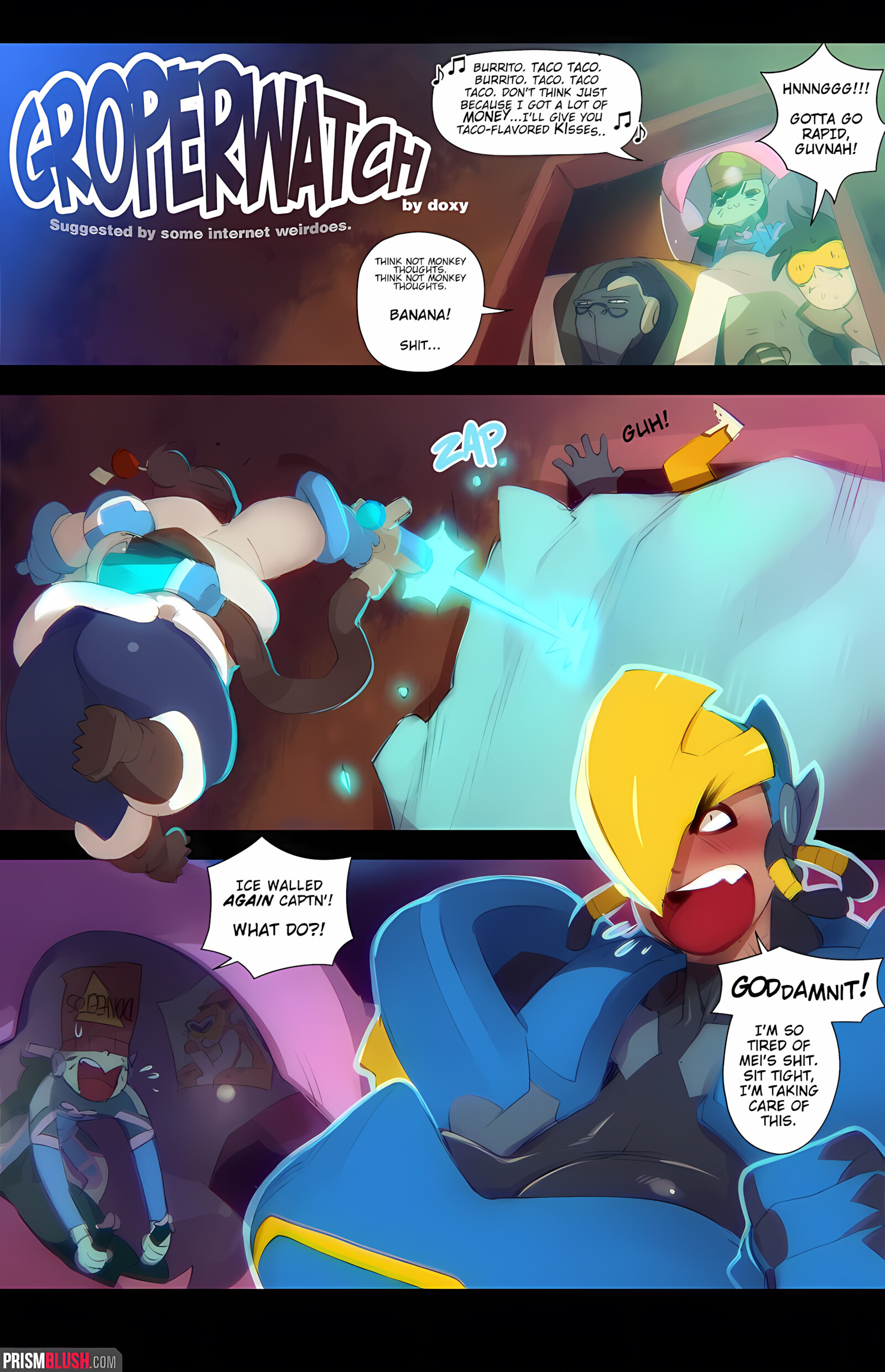 Groperwatch [Doxy], Groperwatch, page 1 of 13