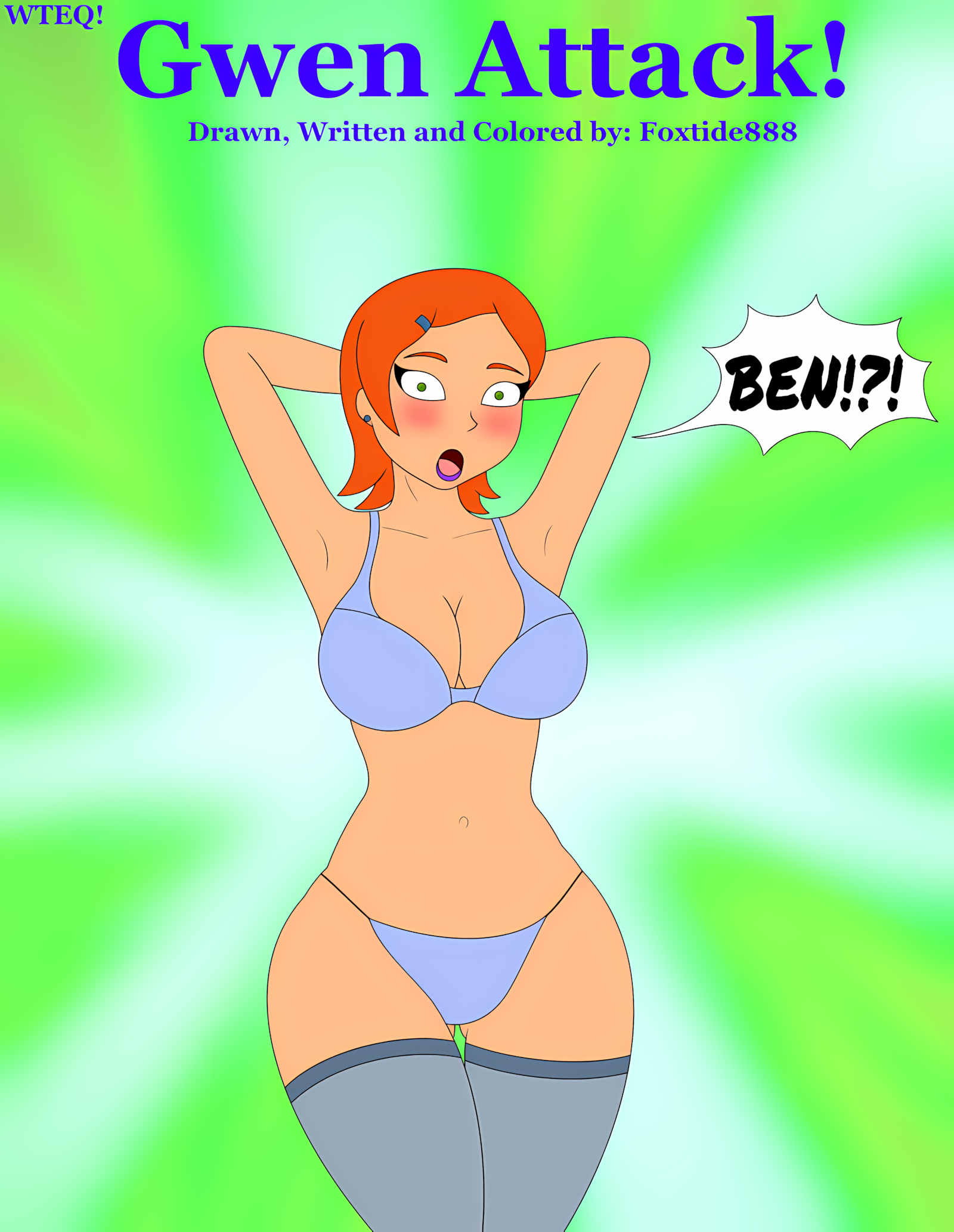 Gwen Attack (Ben 10) [foxtide888], Gwen Attack (Ben 10), page 1 of 8