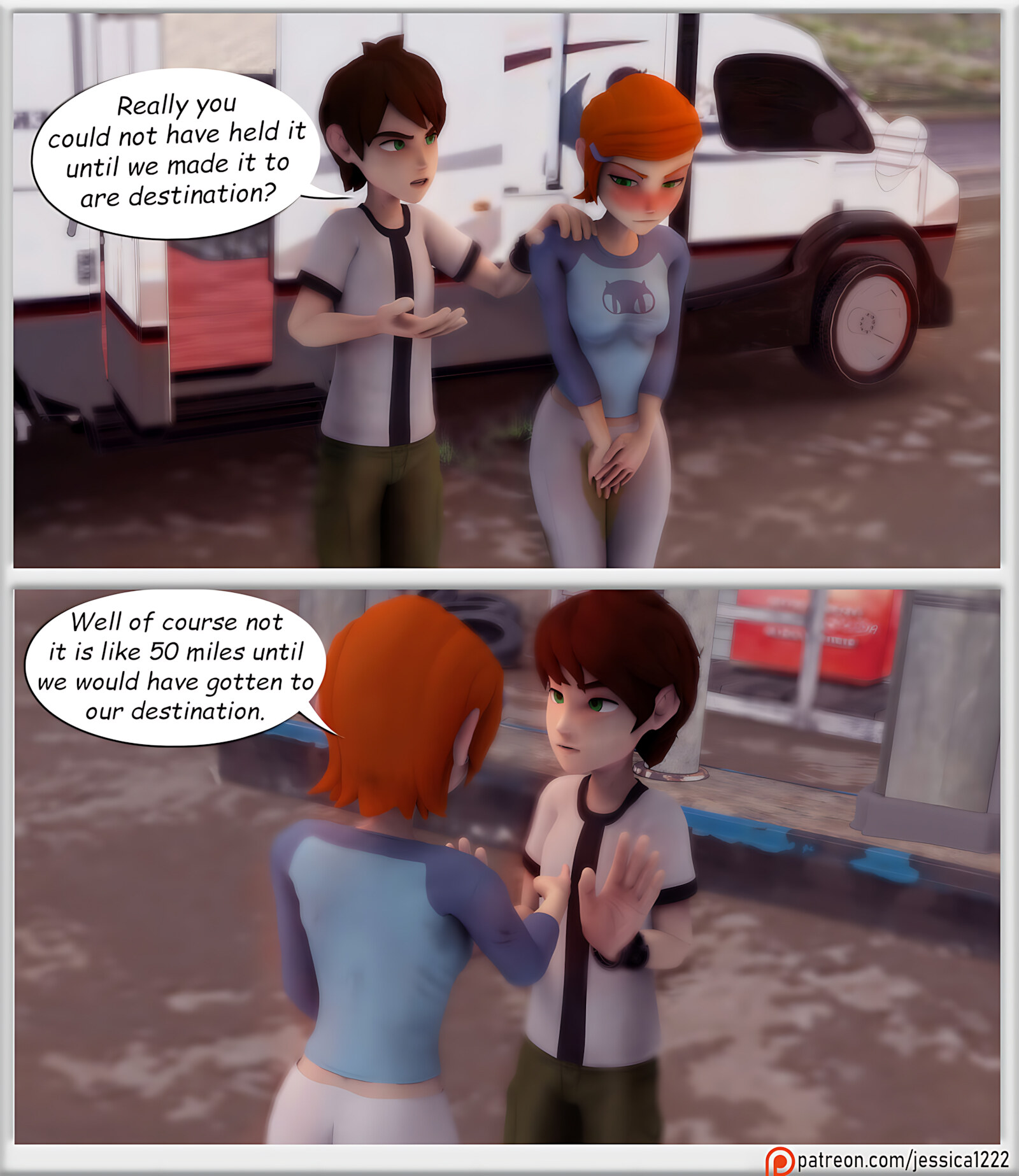 Gwen Get The Right Kind of Cock [jessica1222], Gwen Get The Right Kind of Cock, page 1 of 11
