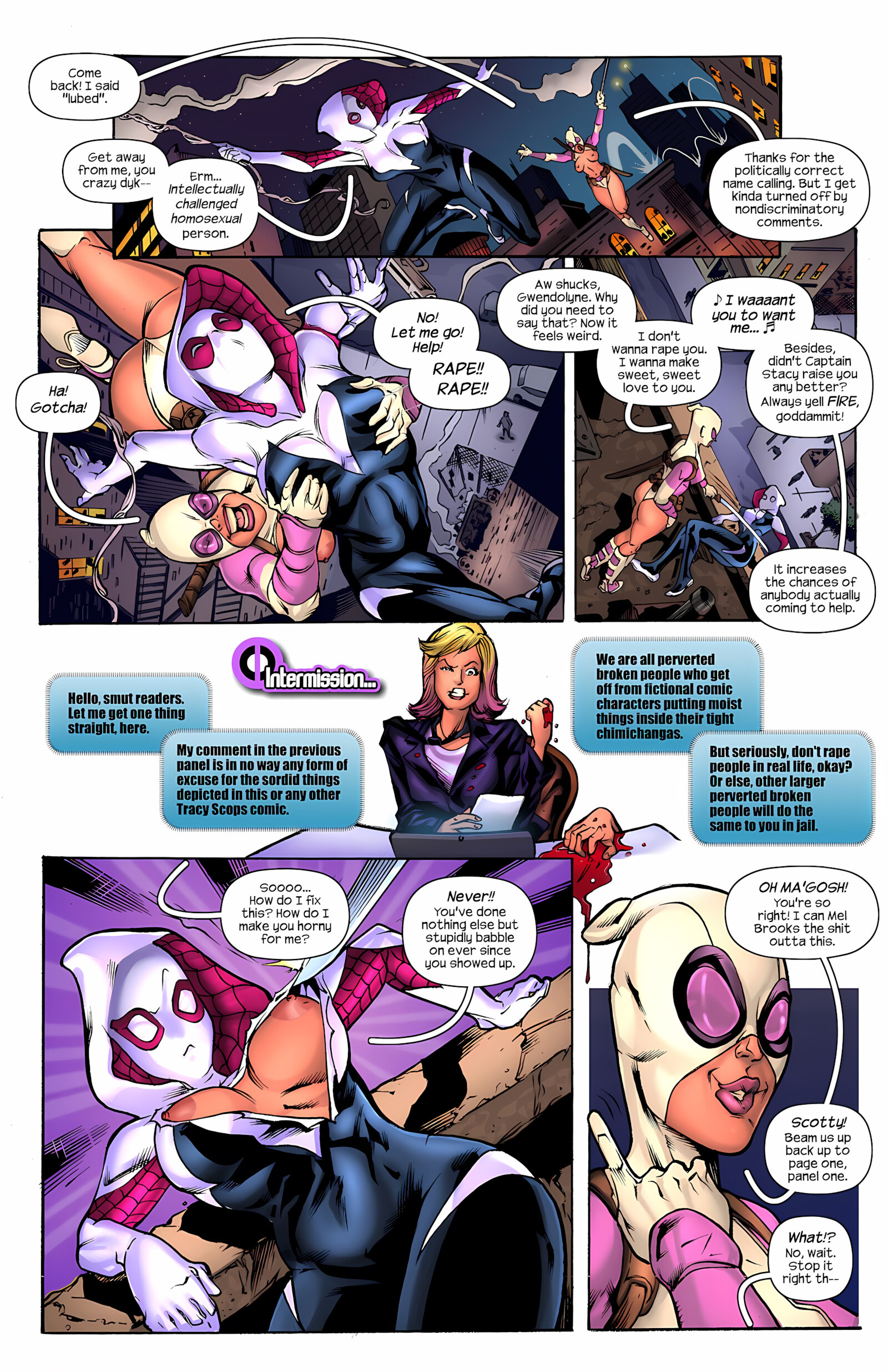Gwenpool [Tracy Scops], Gwenpool 1, page 4 of 12