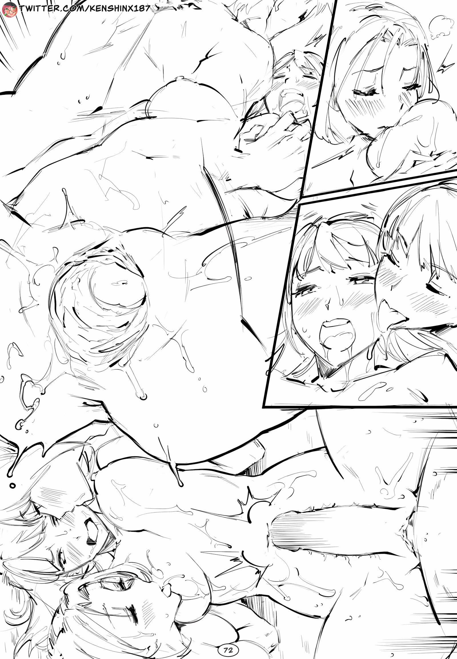 Harem! In The Mist (Final Fantasy XIV) [Kenshin187], Harem! In The Mist (Final Fantasy XIV), page 73 of 85