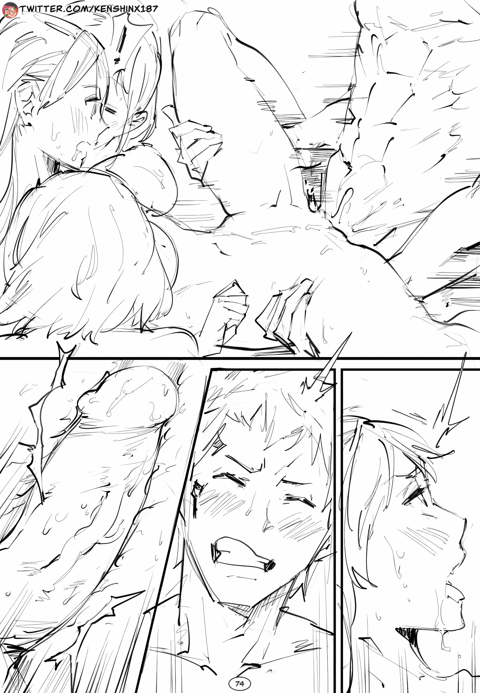 Harem! In The Mist (Final Fantasy XIV) [Kenshin187], Harem! In The Mist (Final Fantasy XIV), page 75 of 85