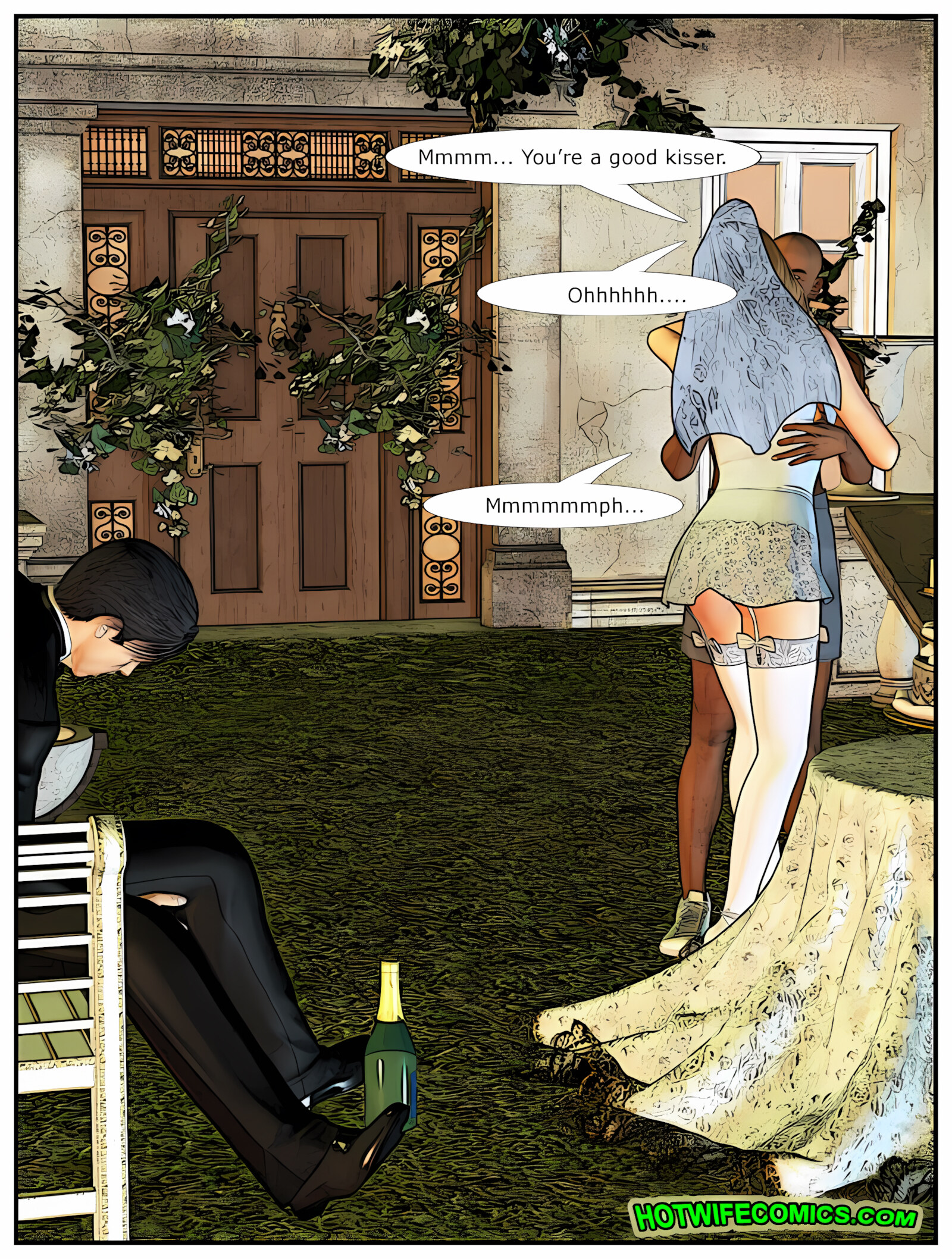 Here Cums The Bride [Hotwifecomics], Here Cums The Bride, page 9 of 20