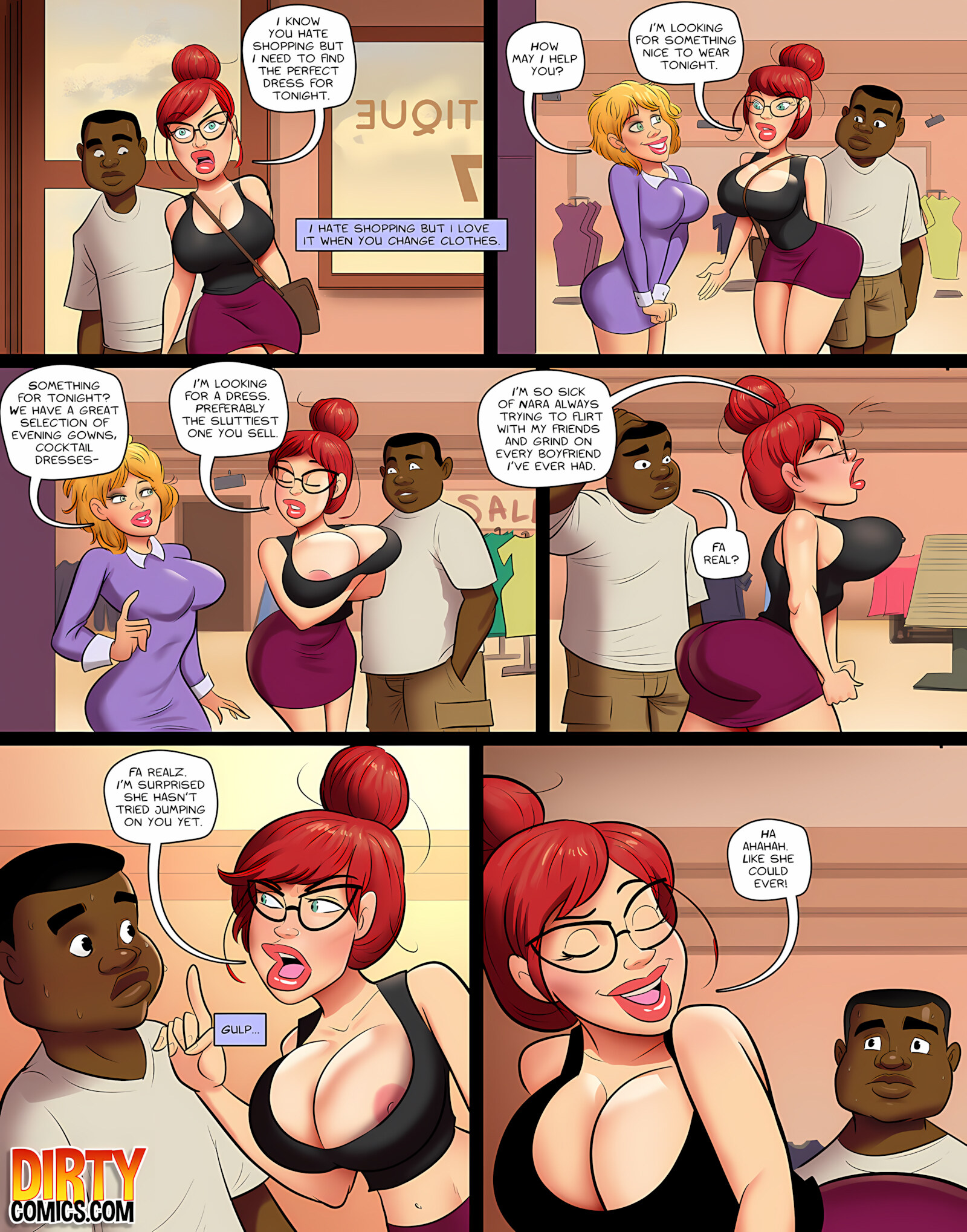 Hot For Mrs. Cross [Dirty Comics], Hot For Mrs. Cross 5, page 7 of 10