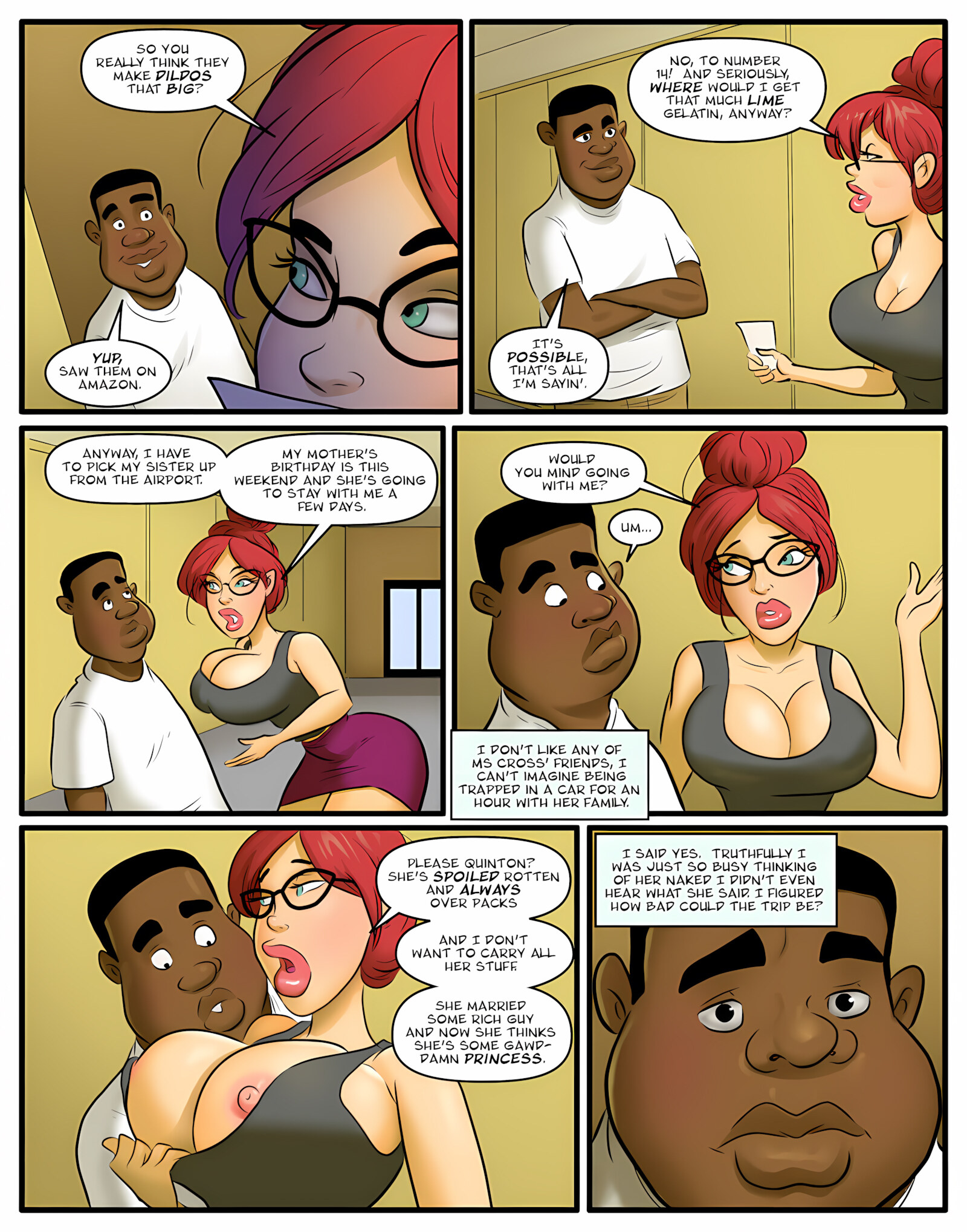 Hot For Mrs. Cross [Dirty Comics], Hot For Mrs. Cross 3, page 21 of 29