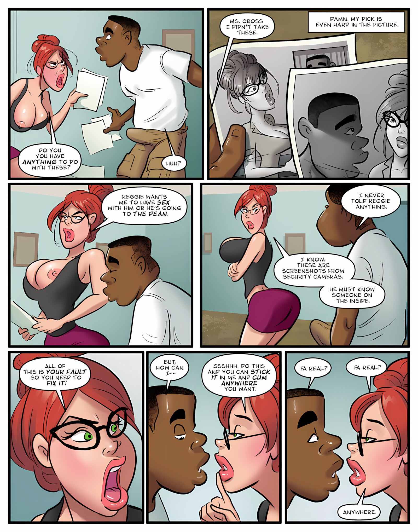 Hot For Mrs. Cross [Dirty Comics], Hot For Mrs. Cross 3, page 8 of 29