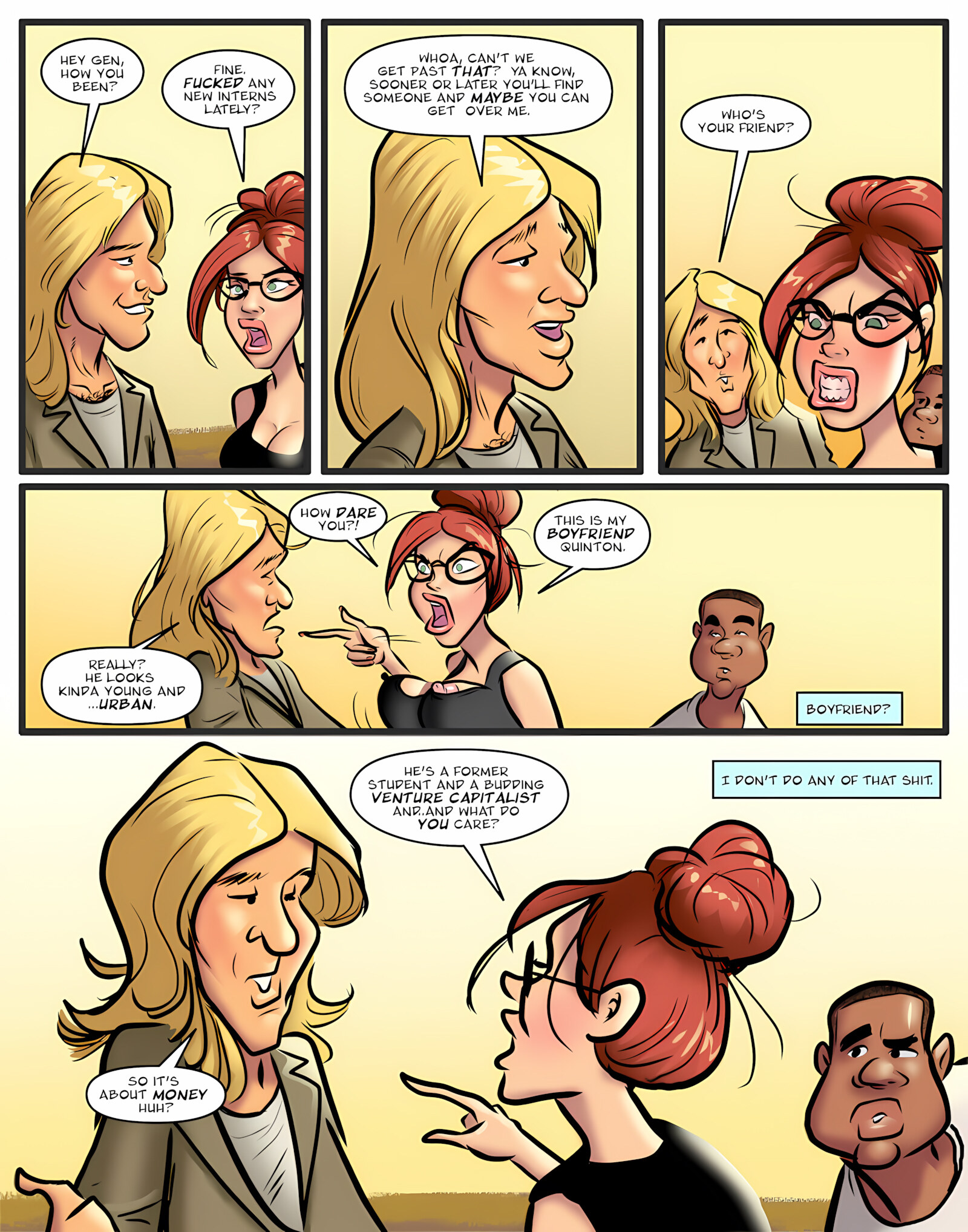 Hot For Mrs. Cross [Dirty Comics], Hot For Mrs. Cross 2, page 4 of 13