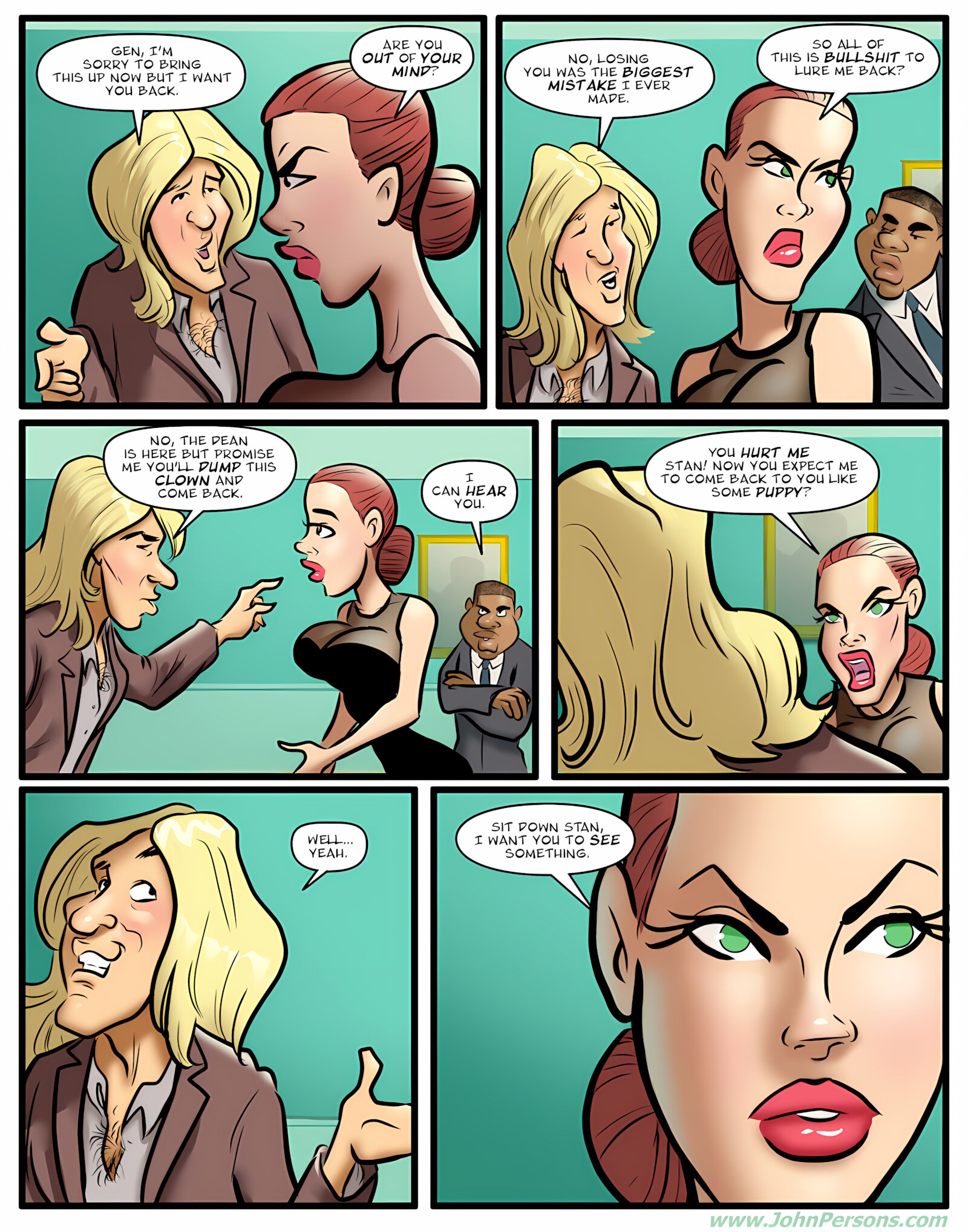 Hot For Mrs. Cross [Dirty Comics], Hot For Mrs. Cross 2, page 9 of 13