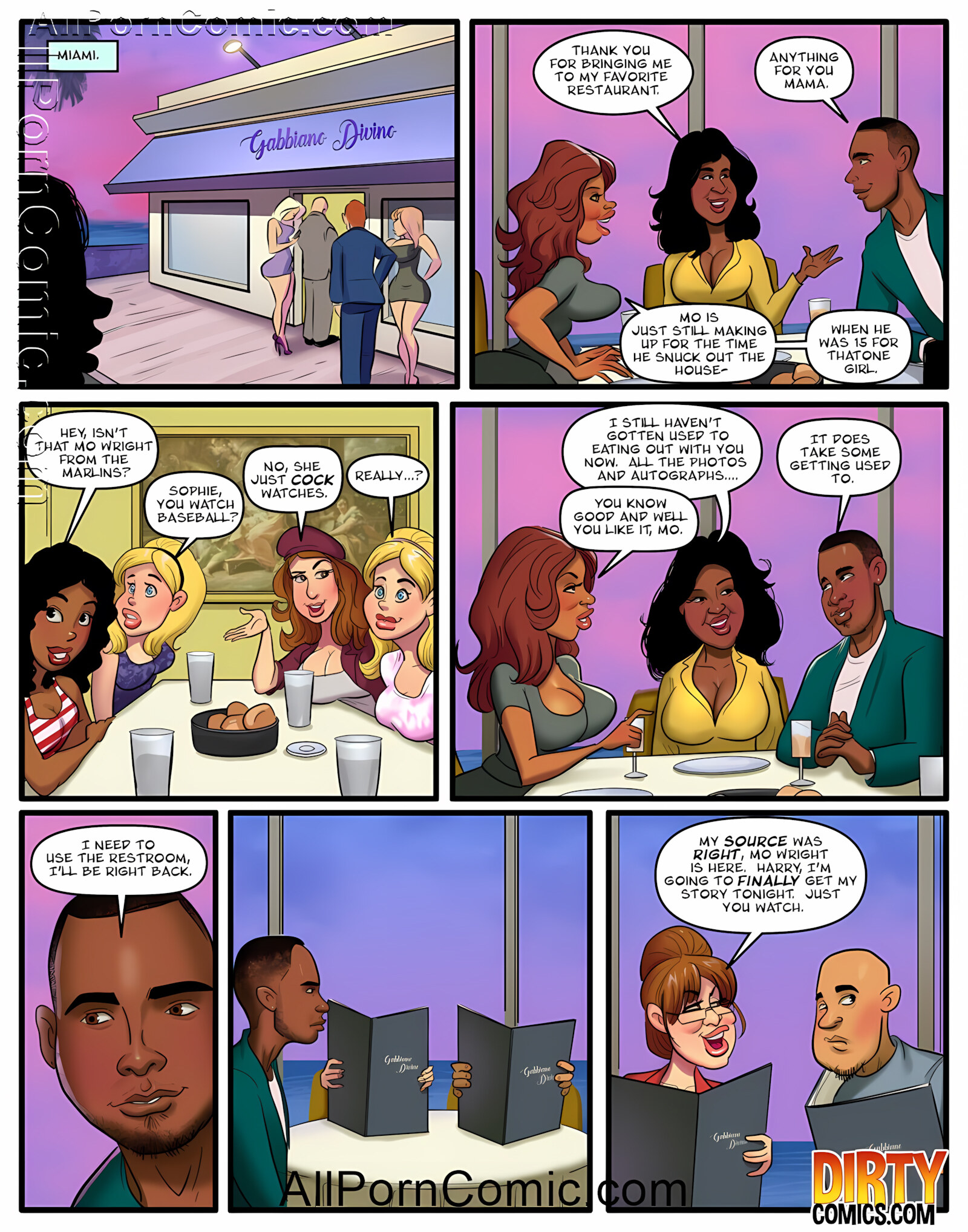 Hot For Mrs. Cross [Dirty Comics], Hot For Mrs. Cross - Special 1, page 2 of 11