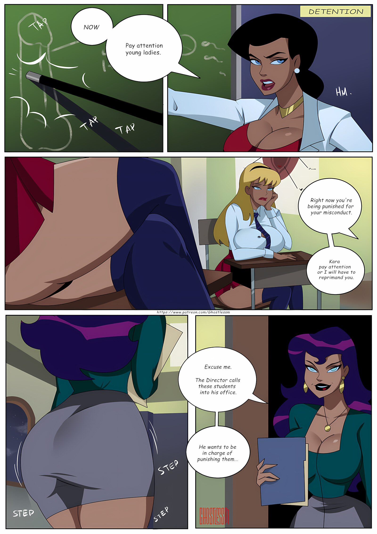 Hot Lessons [Ghostlessm], Hot Lessons 1, page 2 of 8