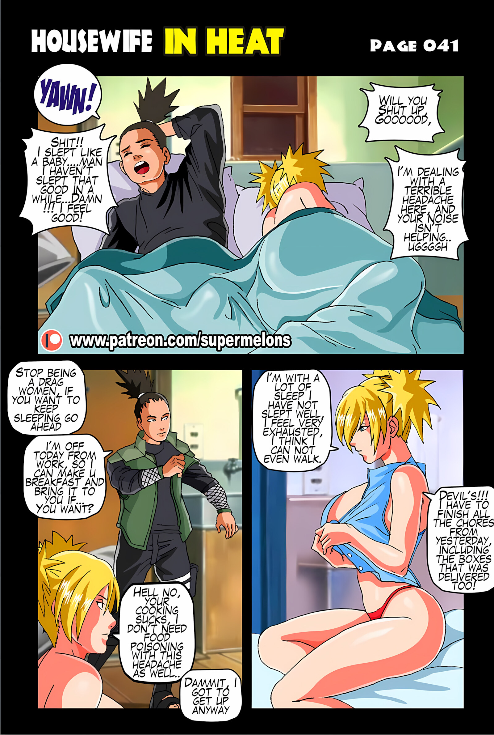 Housewife In Heat [Super Melons], Housewife In Heat, page 44 of 48