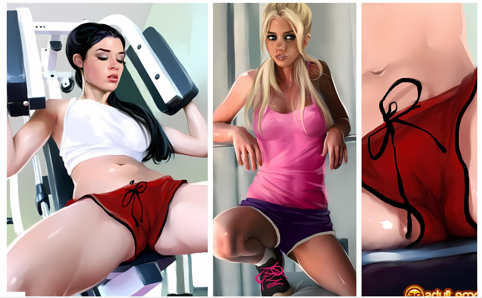 How did I fuck my fitness mate [Nicole Heat], How did I fuck my fitness mate, page 4 of 24