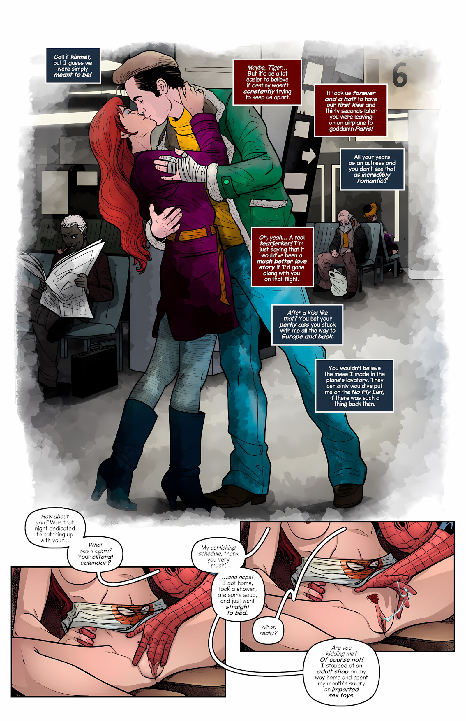 How The Fuck – Peter And MJ? [Tracy Scops], How The Fuck - Did They Never Break Up - Peter And MJ, page 6 of 20