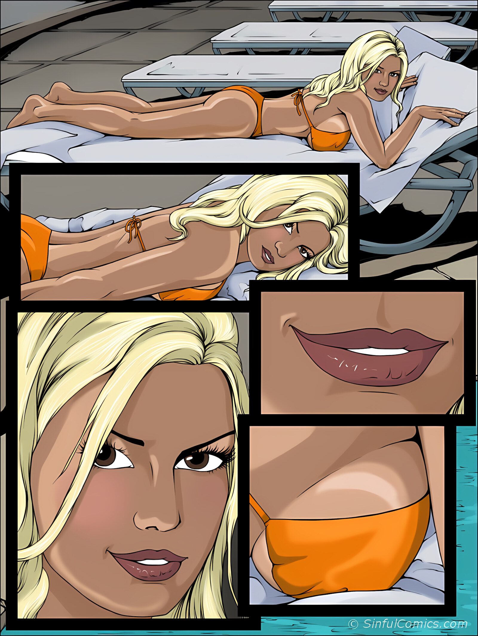 Jessica Simpson [Sinful Comics], Jessica Simpson, page 1 of 30