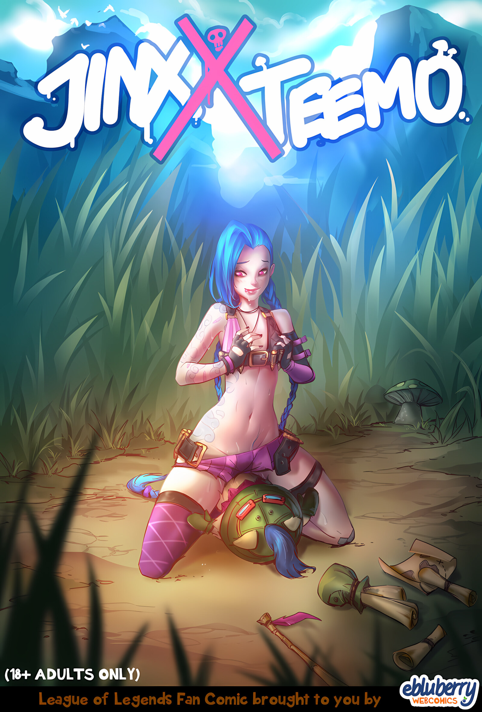 Jinx X Teemo [Ebluberry], Jinx X Teemo, page 1 of 14
