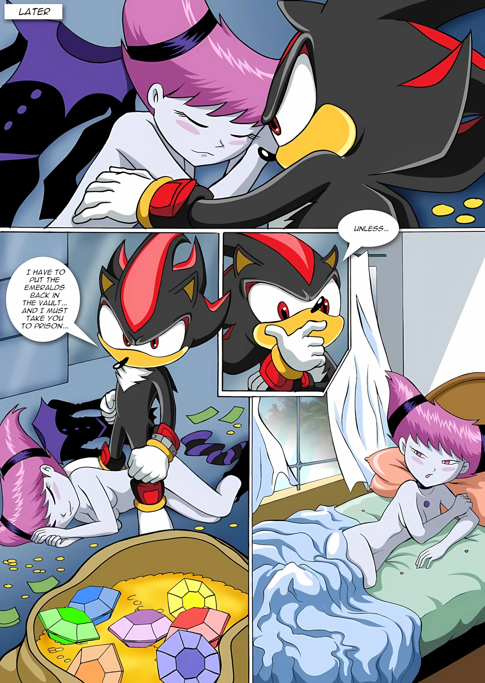 Jinxed Shadow (Sonic the Hedgehog, Teen Titans) [Palcomix], 1 . Jinxed Shadow (Sonic the Hedgehog, Teen Titans) [Palcomix], page 12 of 13