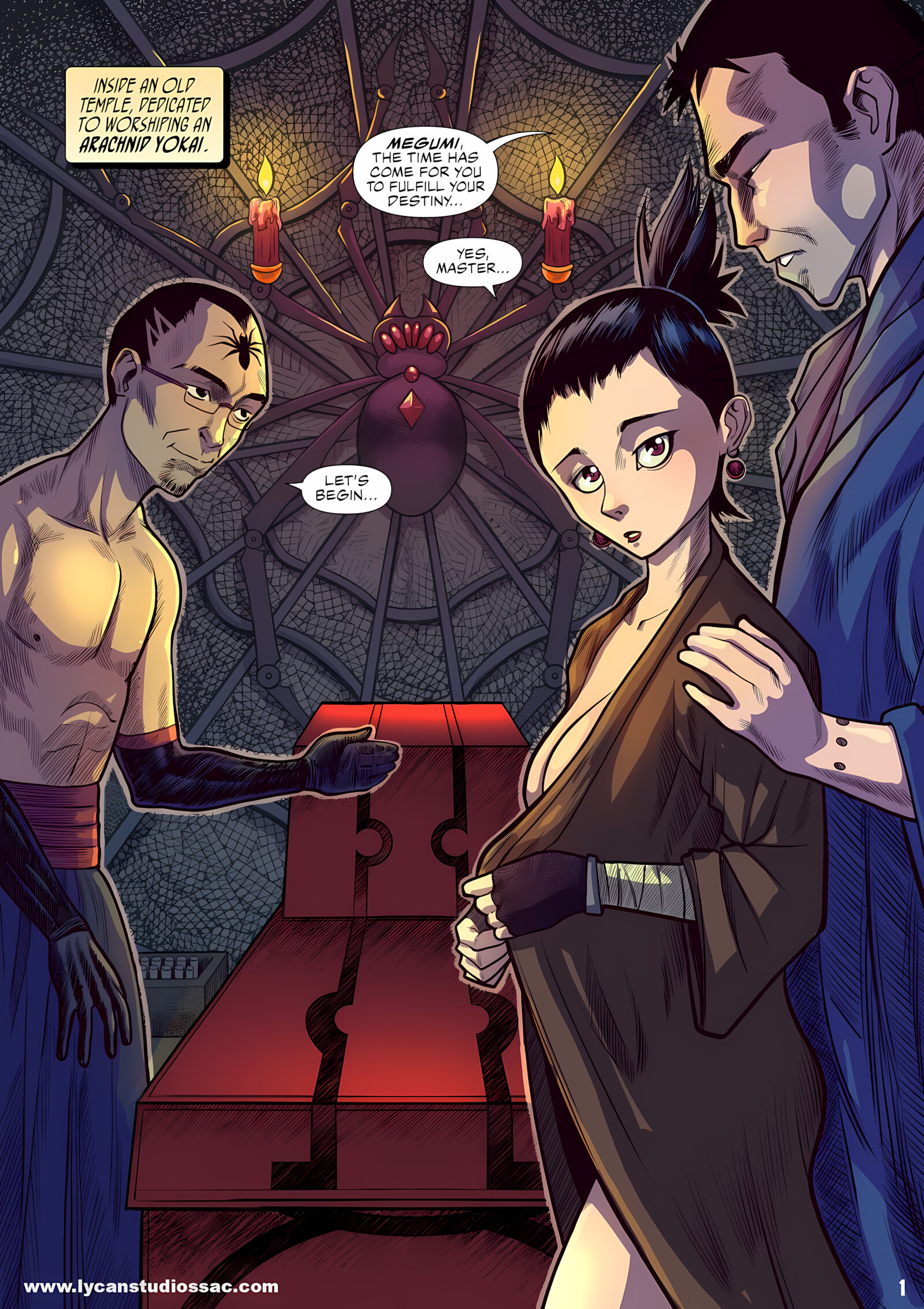 Jorogumo- Homero Go [Locofuria], Jorogumo- Homero Go, page 4 of 27