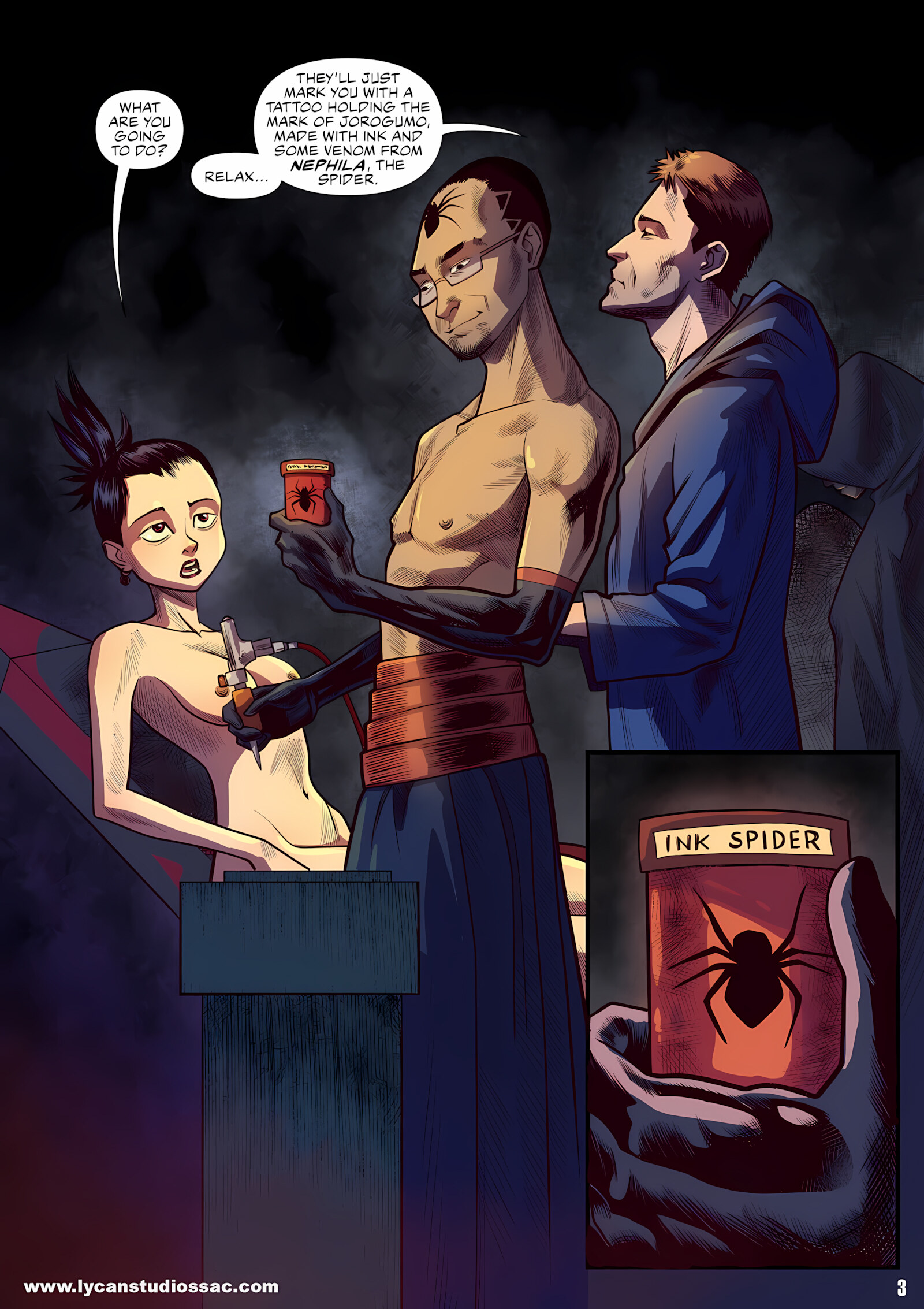 Jorogumo- Homero Go [Locofuria], Jorogumo- Homero Go, page 6 of 27