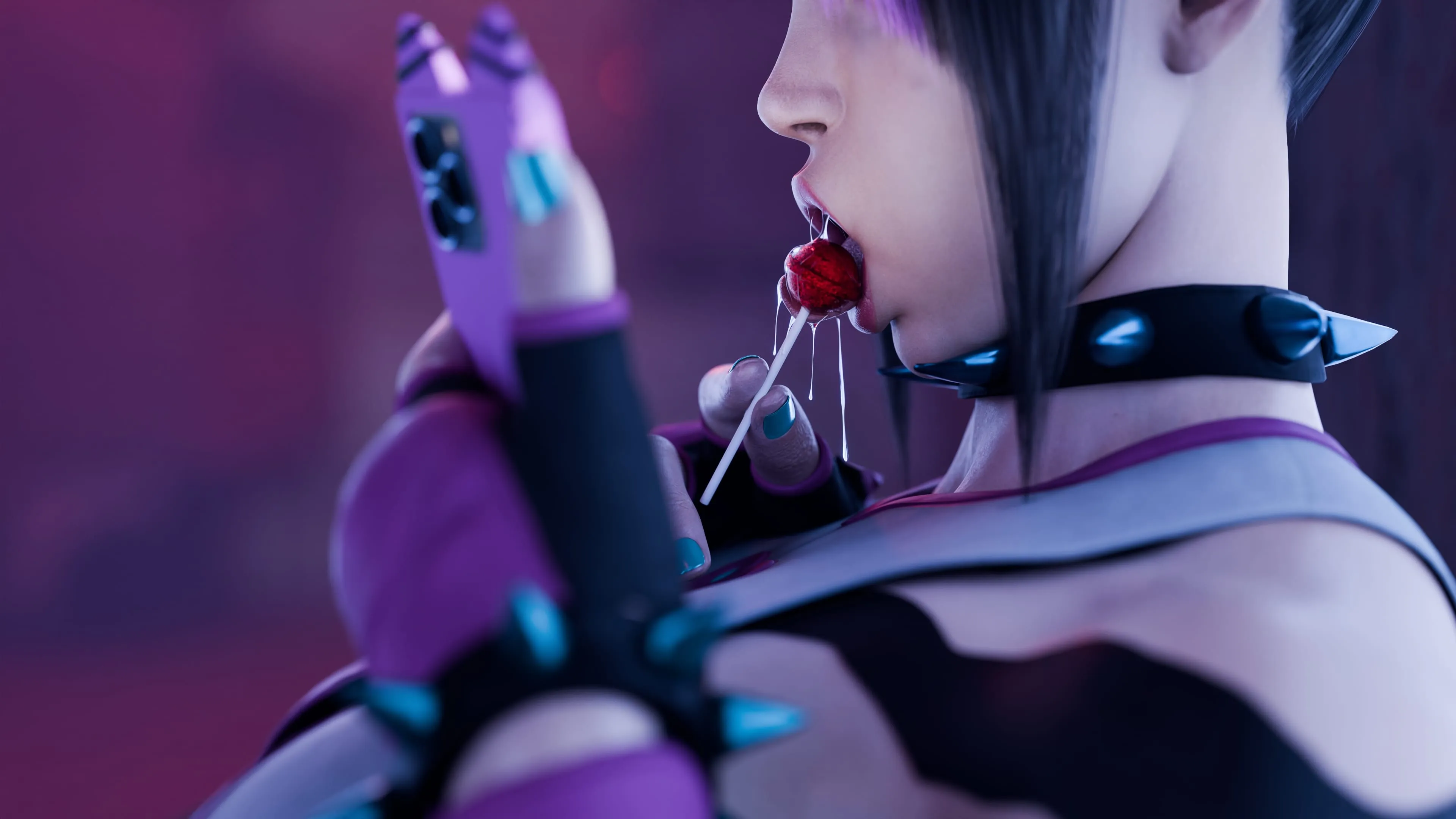 Juri Han – Marked By The Spider (Street Fighter), 1.5 . Juri Han - Marked By The Spider - Textless - Chapter 1 [PervertMuffinMajima], page 82 of 144