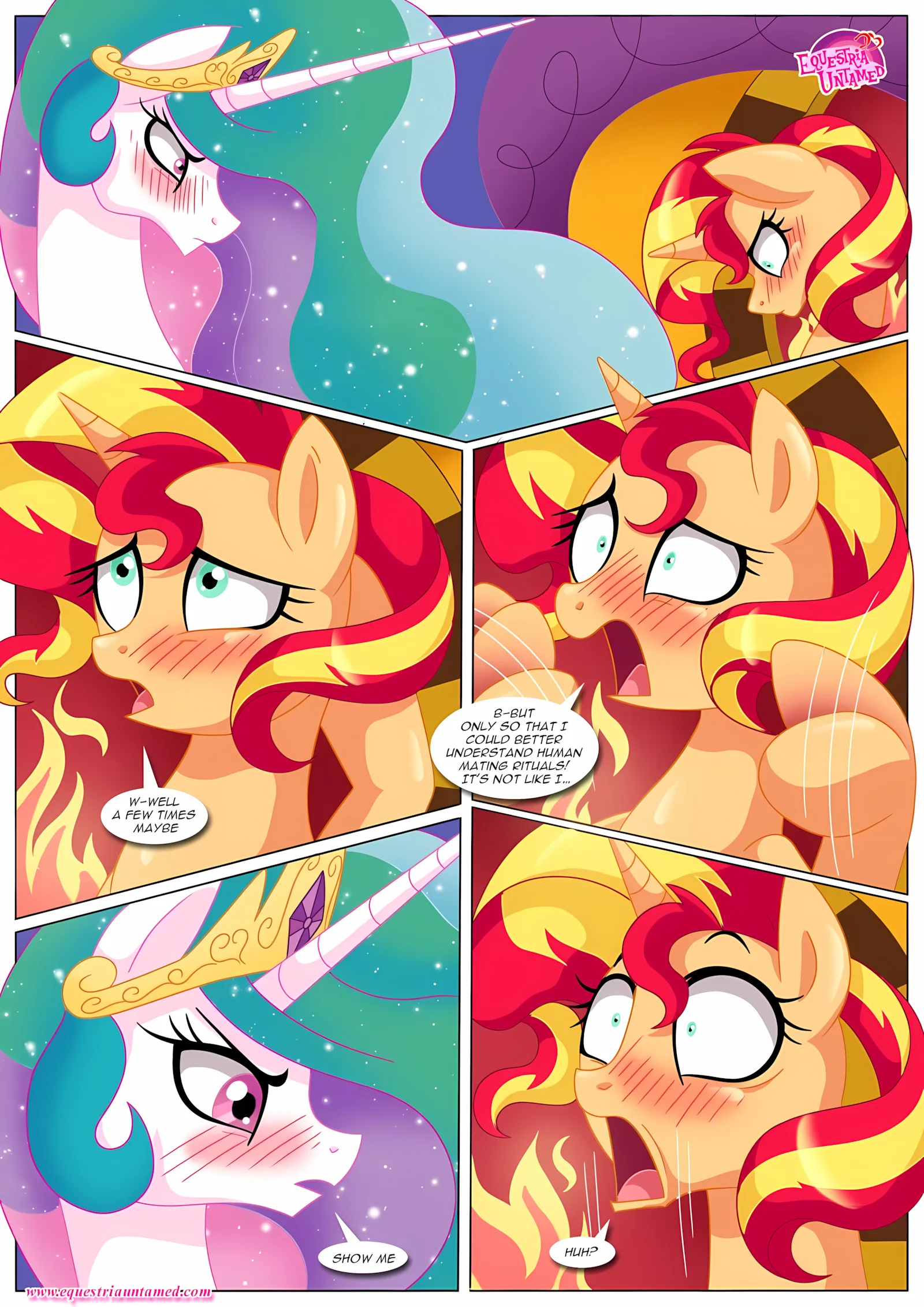 Like Humans Do (My Little Pony – Friendship Is Magic) [Palcomix], 1 . Like Humans Do - (My Little Pony - Friendship Is Magic) [Palcomix], page 9 of 21