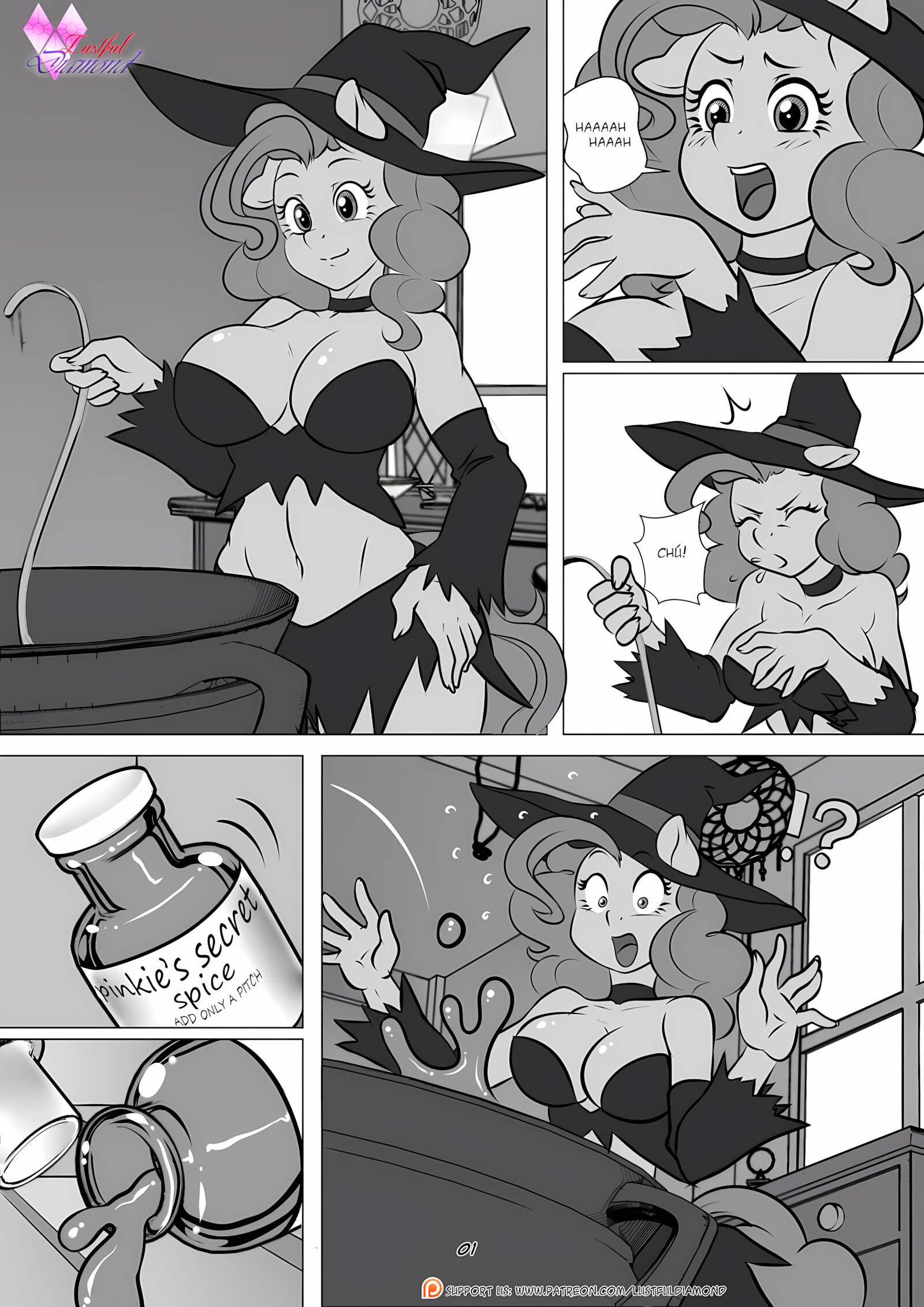 Lustful Diamond – Night of the Living Sex [Pia-Sama], Lustful Diamond - Night of the Living Sex, page 2 of 15