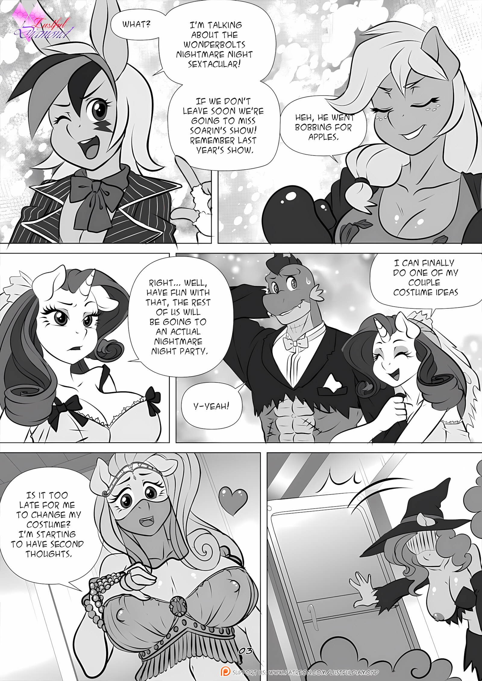 Lustful Diamond – Night of the Living Sex [Pia-Sama], Lustful Diamond - Night of the Living Sex, page 4 of 15