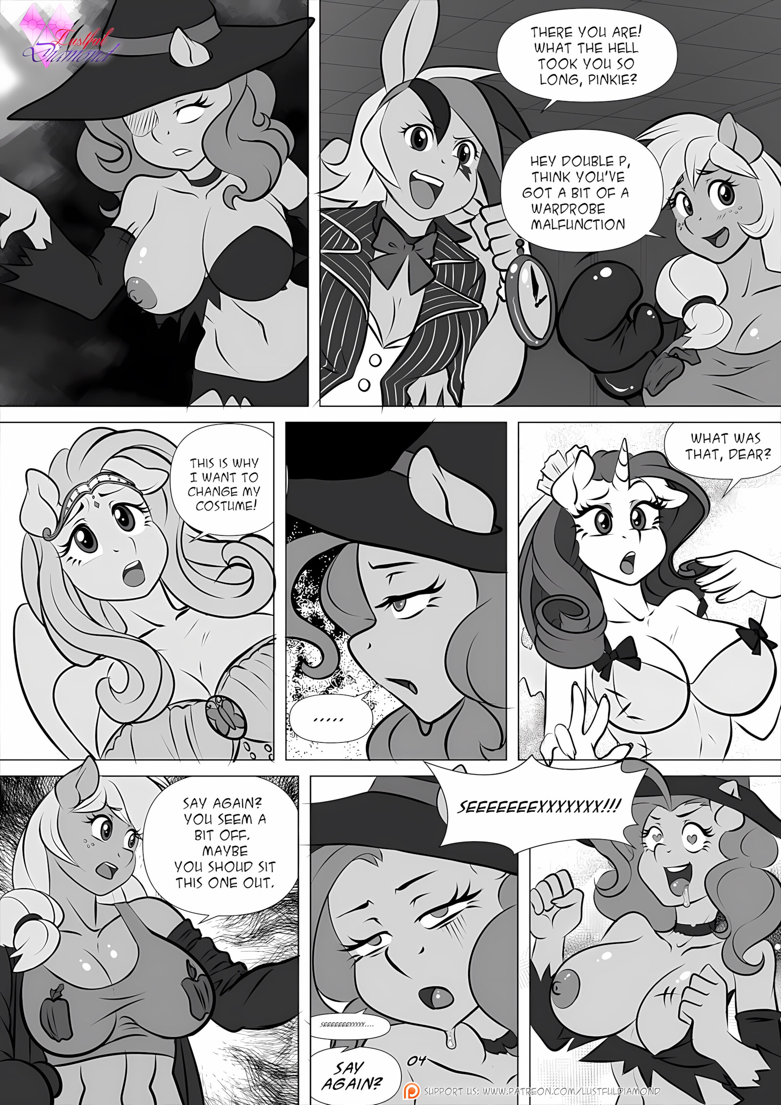 Lustful Diamond – Night of the Living Sex [Pia-Sama], Lustful Diamond - Night of the Living Sex, page 5 of 15