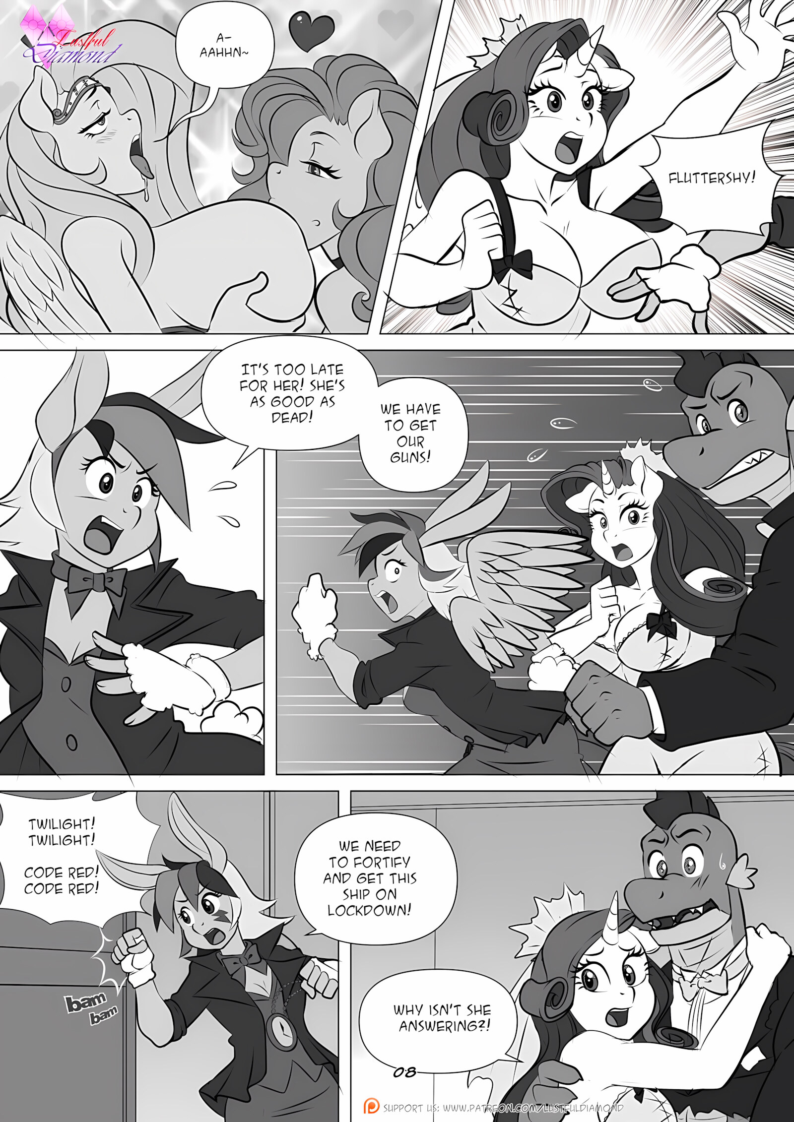 Lustful Diamond – Night of the Living Sex [Pia-Sama], Lustful Diamond - Night of the Living Sex, page 9 of 15