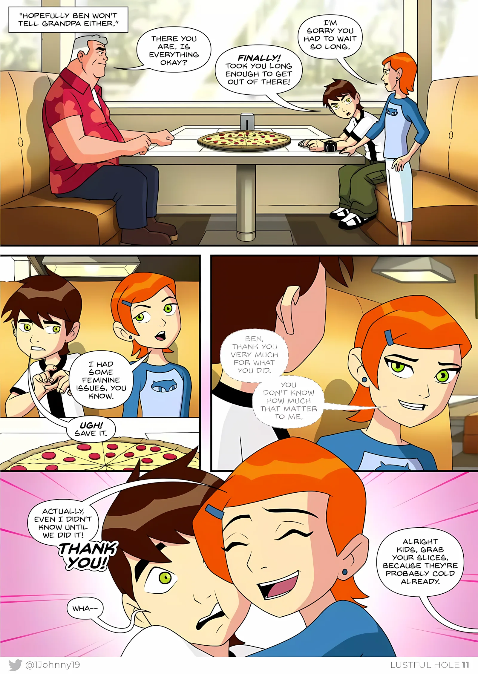 Lustful Hole, [Johnny19-1] Ben 10 - Lustful Hole, page 12 of 14
