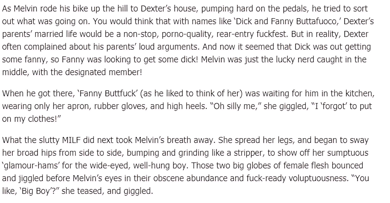Melvin’s Lucky Day [The FOXXX], Melvin’s Lucky Day, page 8 of 19