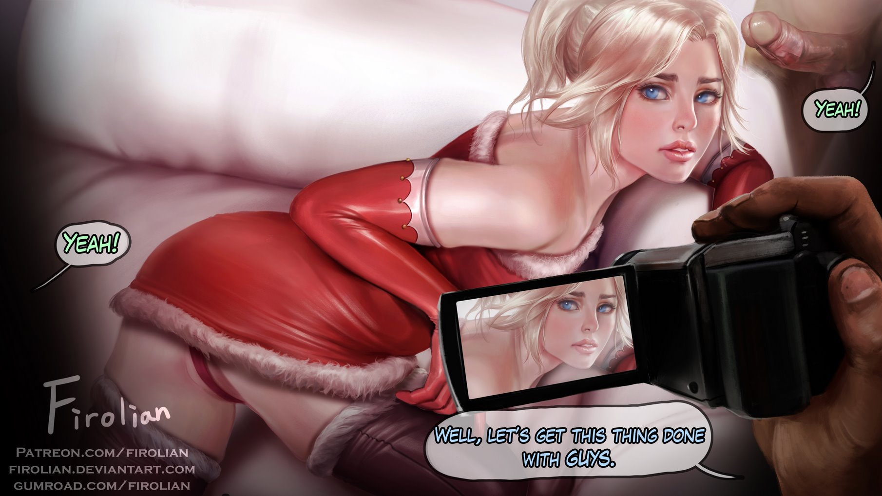 Mercy’s Christmas Party [Firolian], Mercy’s Christmas Party, page 7 of 68