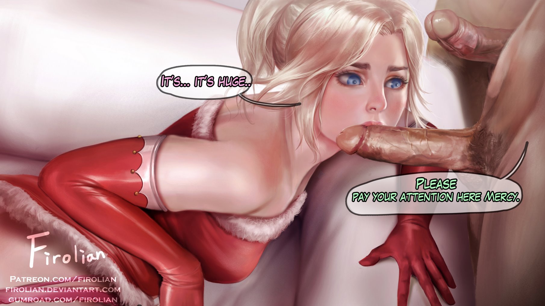 Mercy’s Christmas Party [Firolian], Mercy’s Christmas Party, page 10 of 68