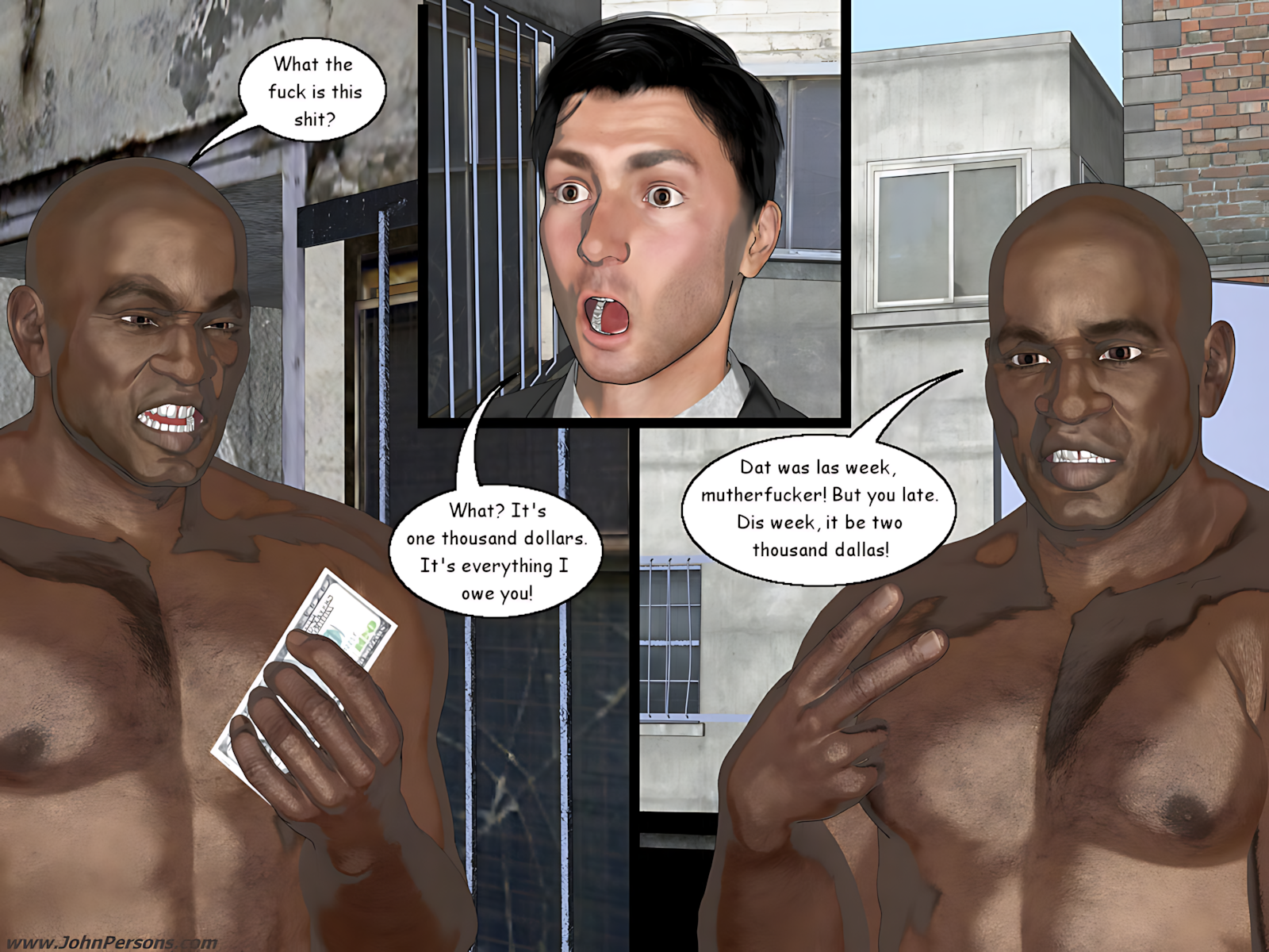 Milins Southside Adventure [John Persons], Southside, page 4 of 7