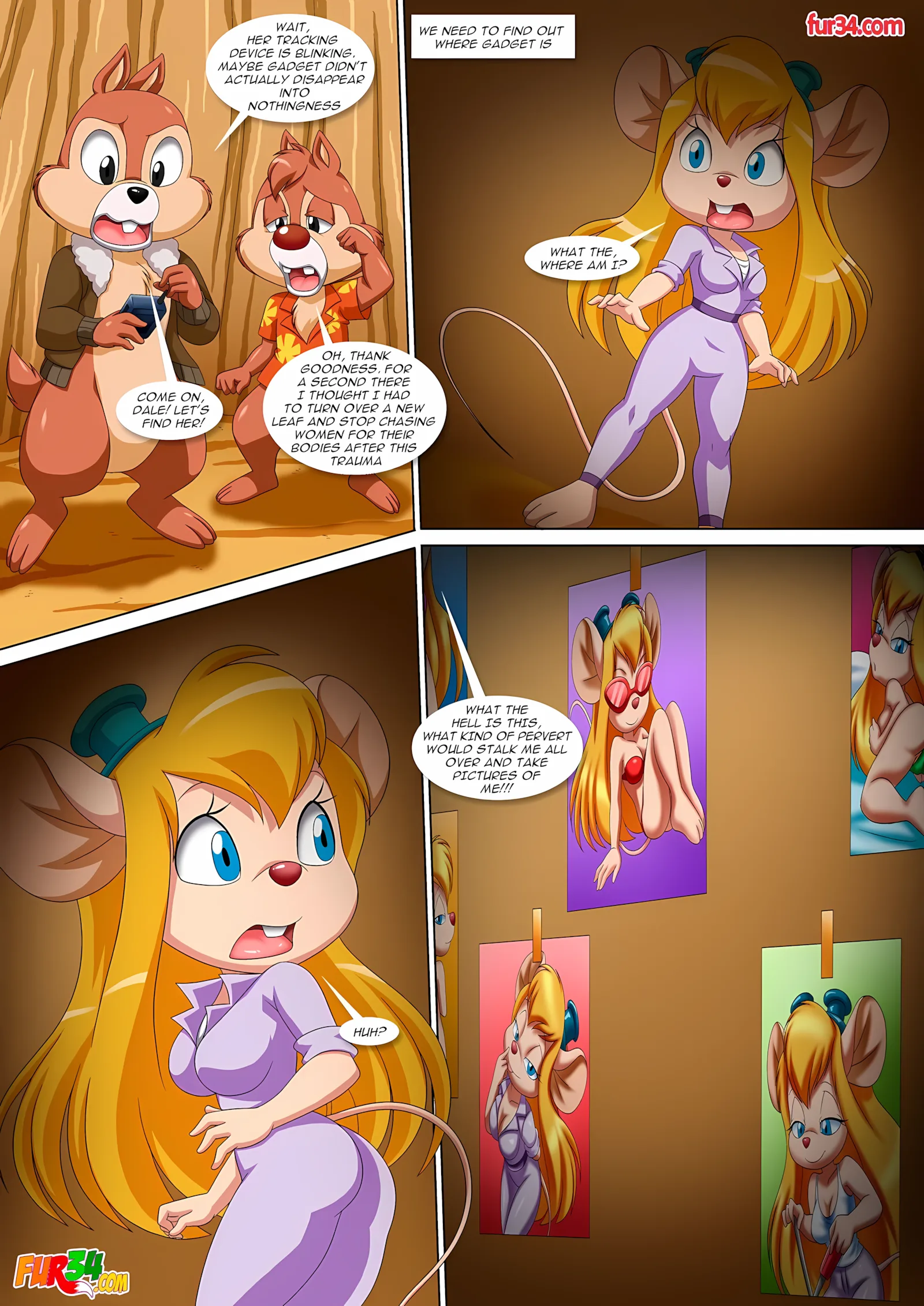 Mouse Slave (Chip ‘n Dale’s Rescue Rangers) [Palcomix], 1 . Mouse Slave - (Chip 'n Dale's Rescue Rangers) [Palcomix], page 5 of 16