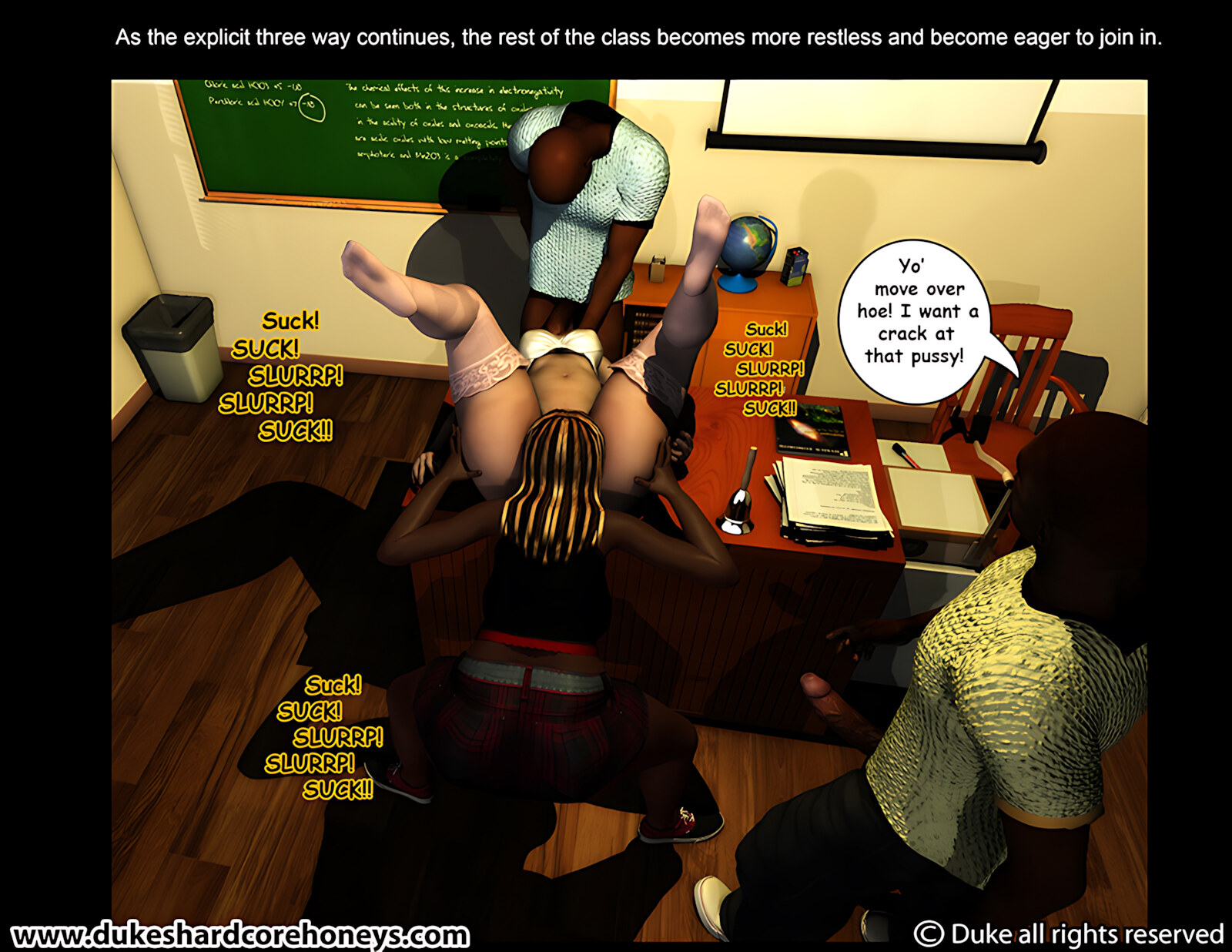 Mrs. Hani 3D [DukeHardcoreHoney], Mrs. Hani 3D 5, page 6 of 33