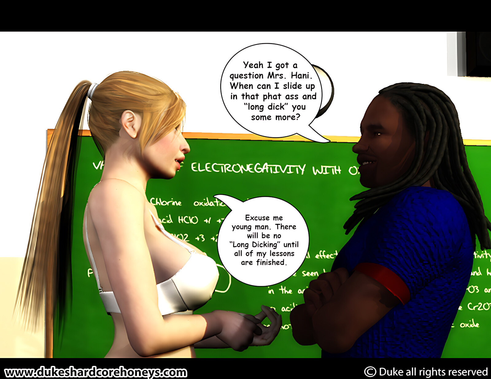 Mrs. Hani 3D [DukeHardcoreHoney], Mrs. Hani 3D 4, page 5 of 16