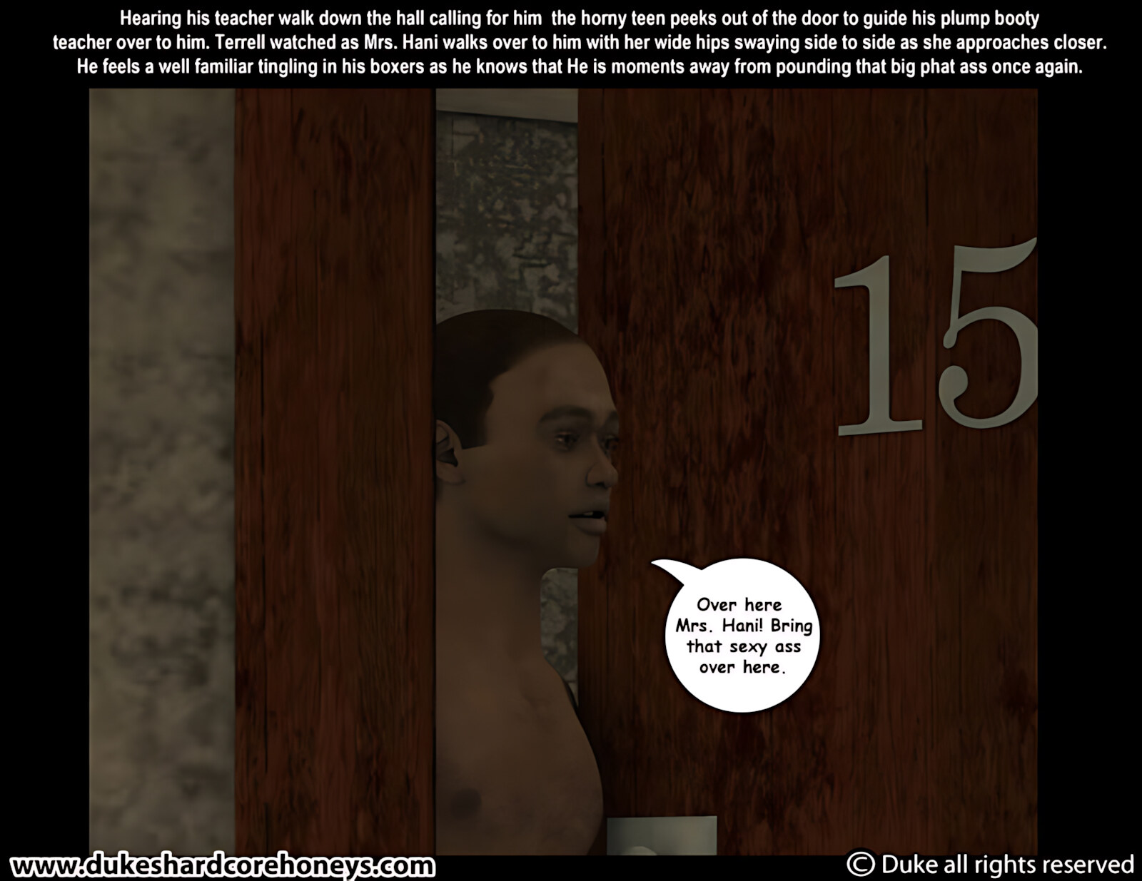 Mrs. Hani 3D [DukeHardcoreHoney], Mrs. Hani 3D 1, page 3 of 18